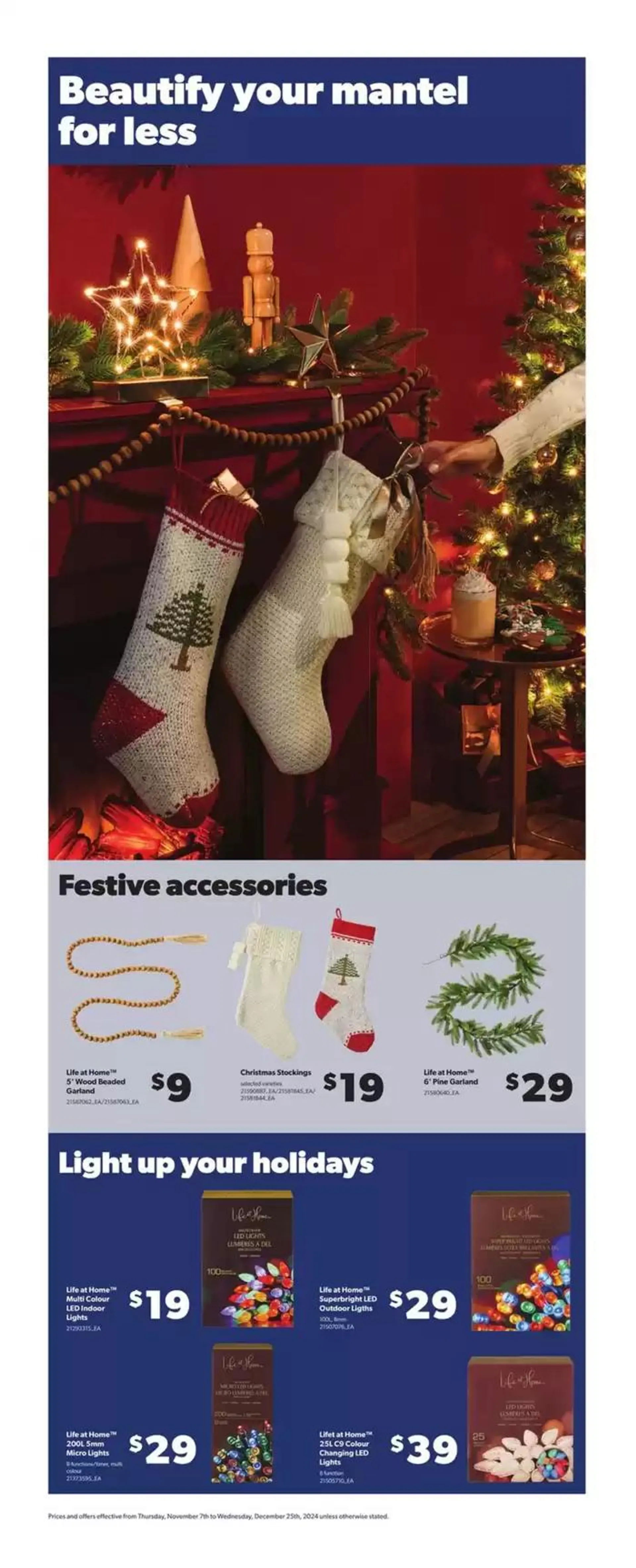 General Merchandise from November 8 to December 25 2024 - flyer page 7