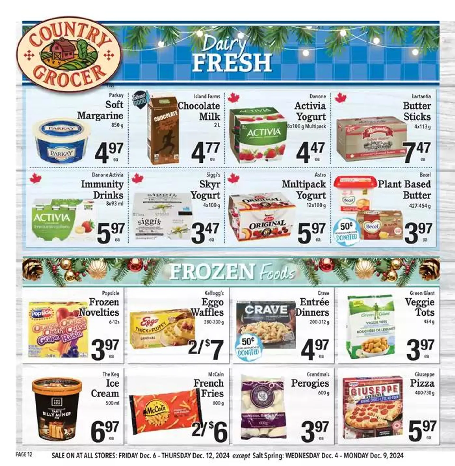 Our best deals for you from December 4 to December 18 2024 - flyer page 12