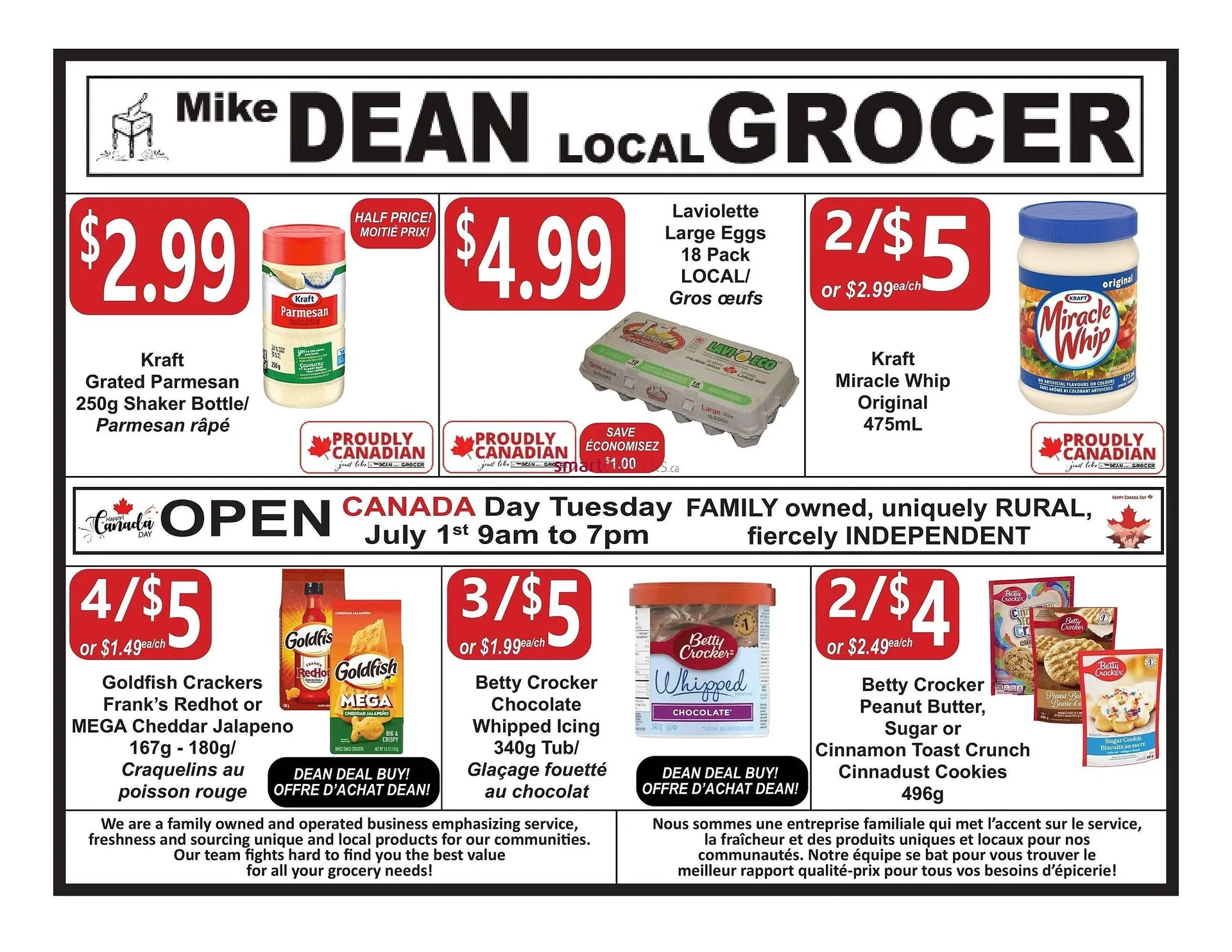 Mike Dean's Super Food flyer from June 27 to July 3 2025 - flyer page 1