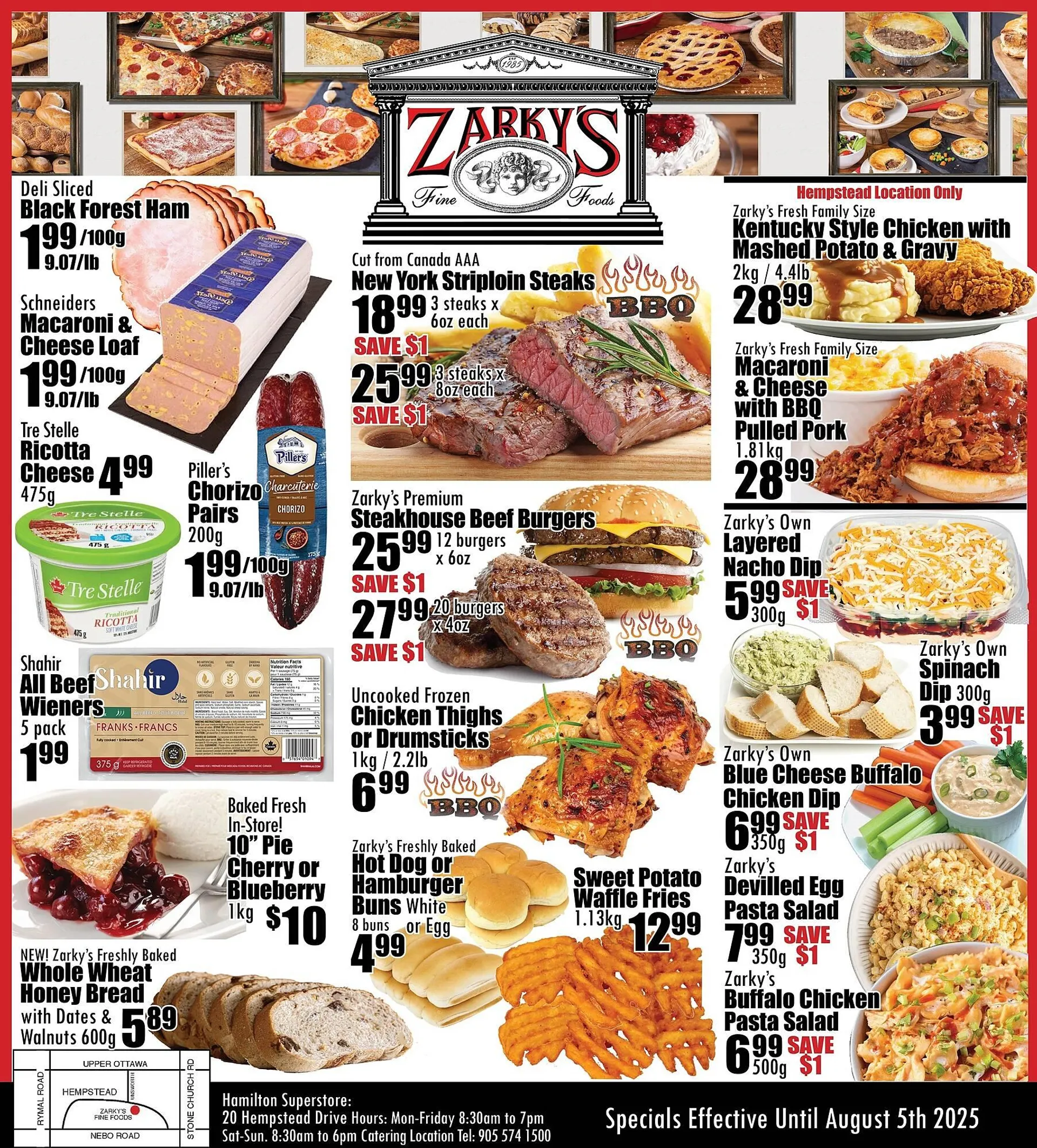 Zarky's flyer from July 30 to August 5 2025 - flyer page 1
