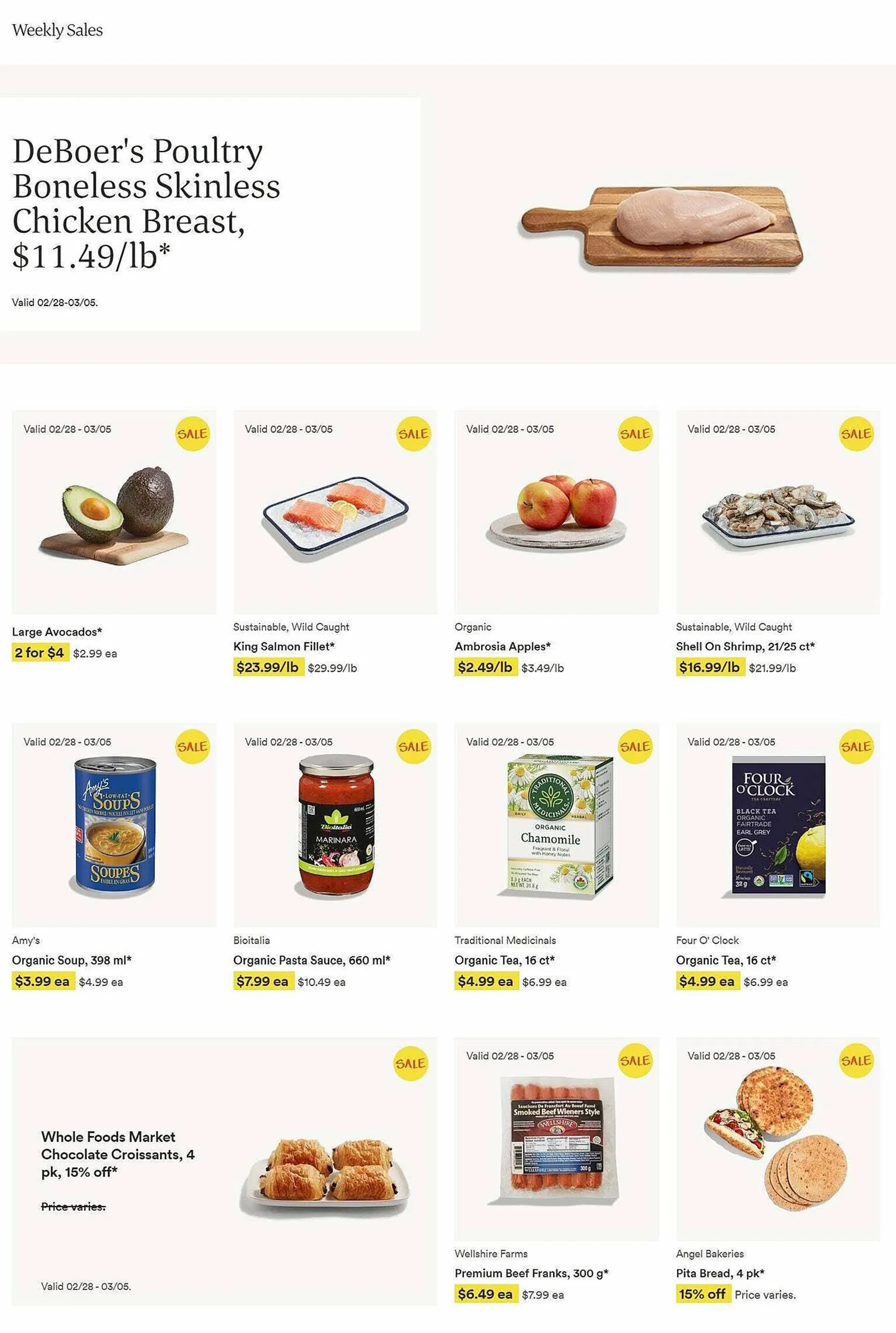 Whole Foods Market flyer from February 28 to March 6 2024 - flyer page 