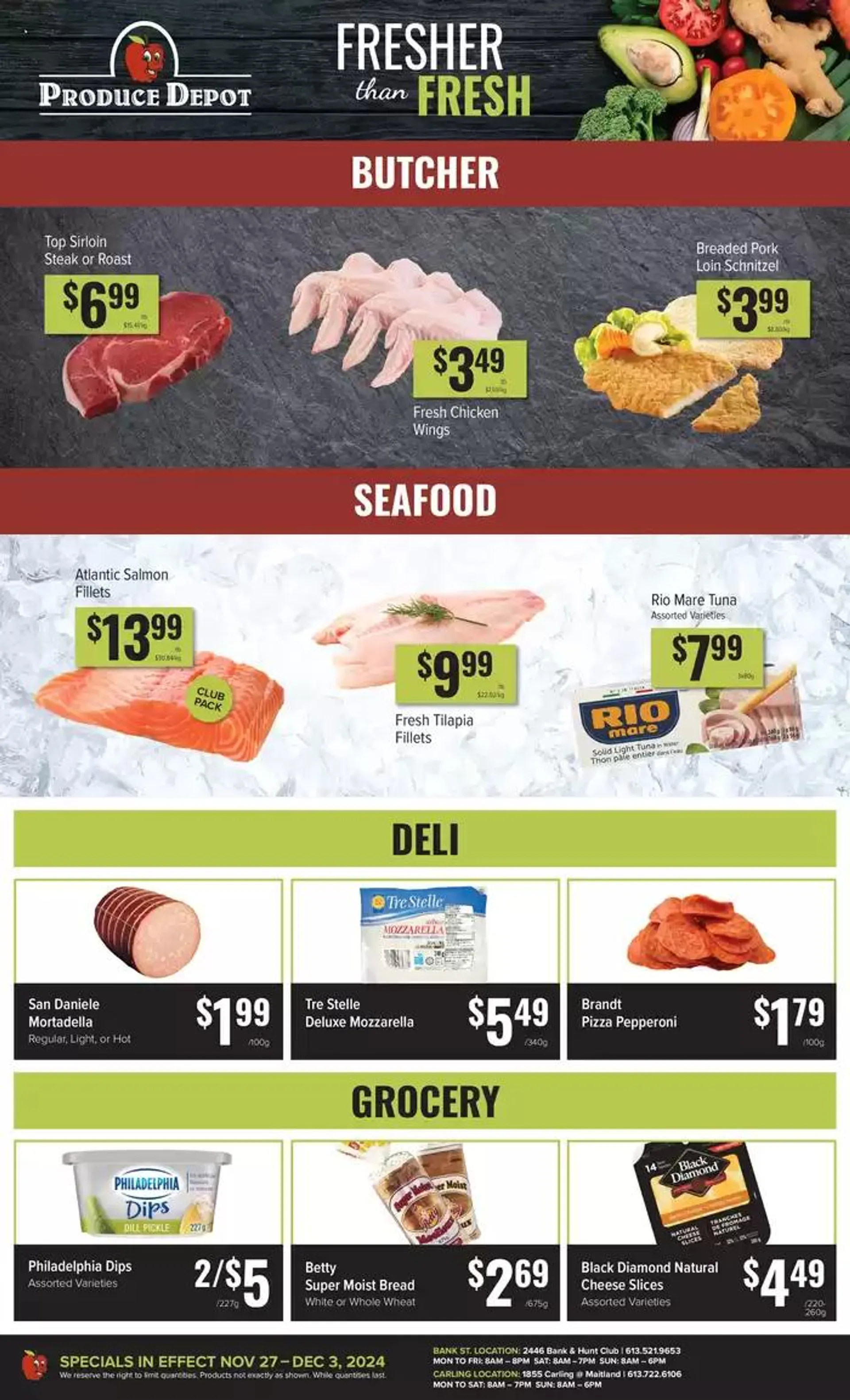 Produce Depot from November 27 to December 11 2024 - flyer page 2