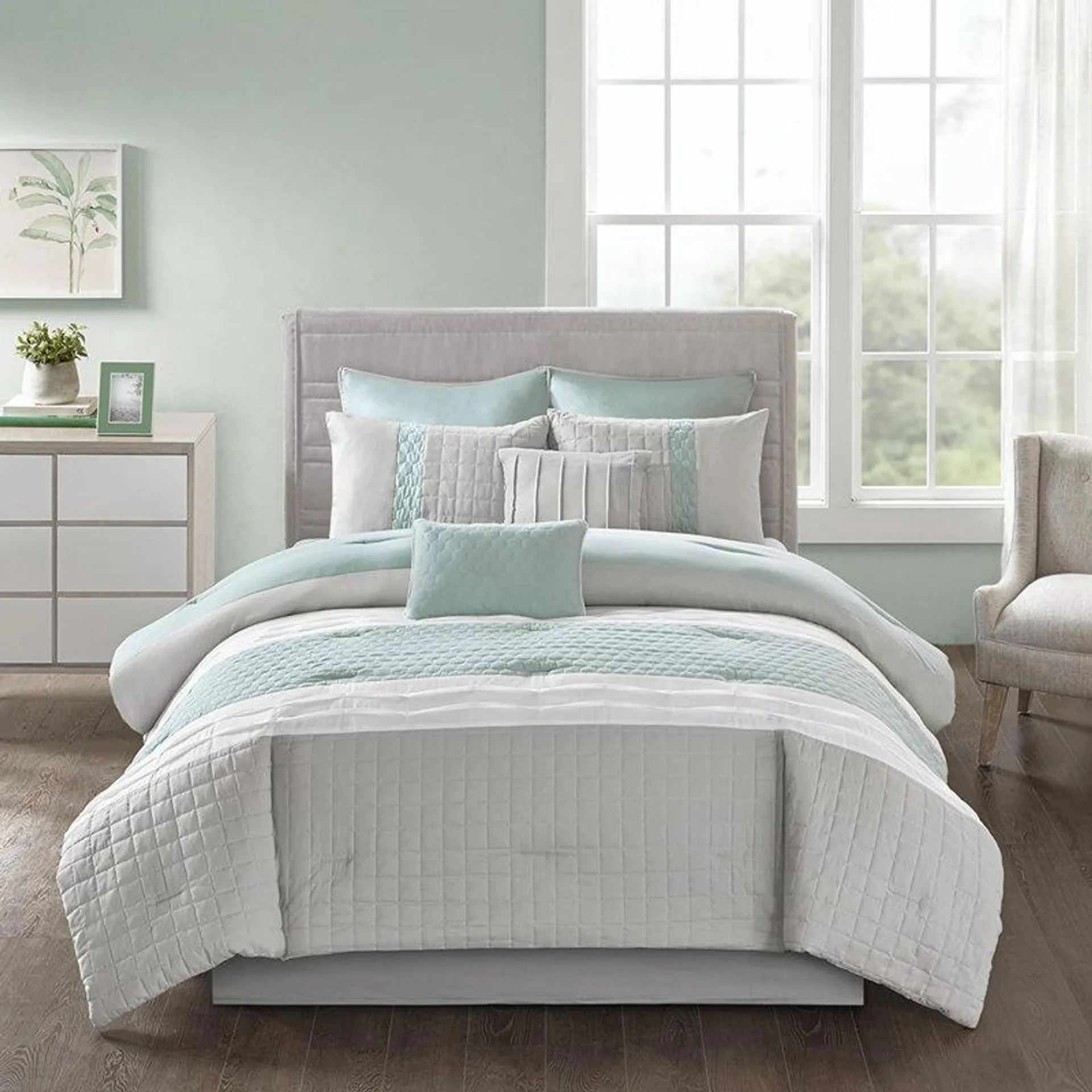 Tinsley 8 Piece Comforter Set