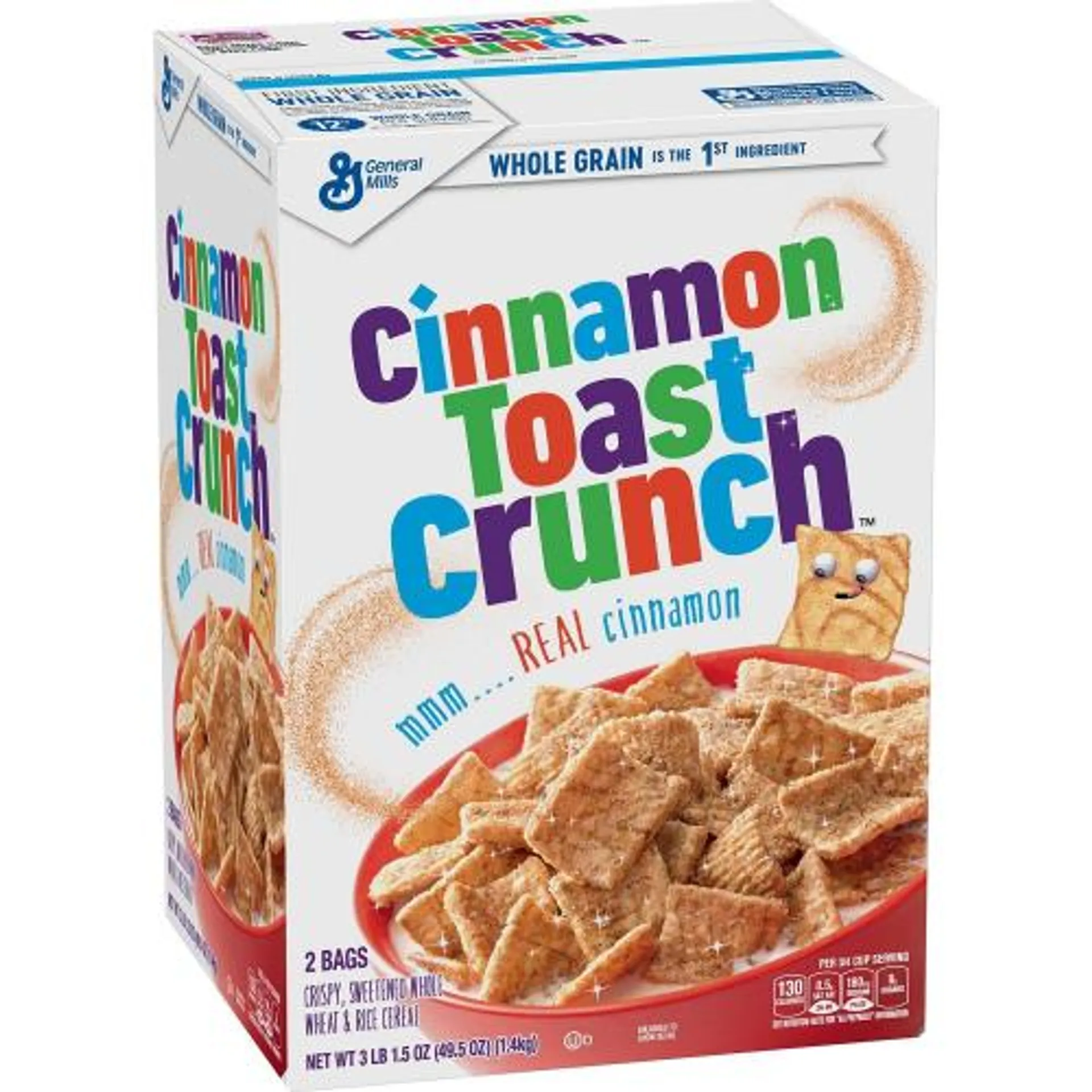 General Mills Cinnamon Toast Crunch Cereal, 1.40 kg