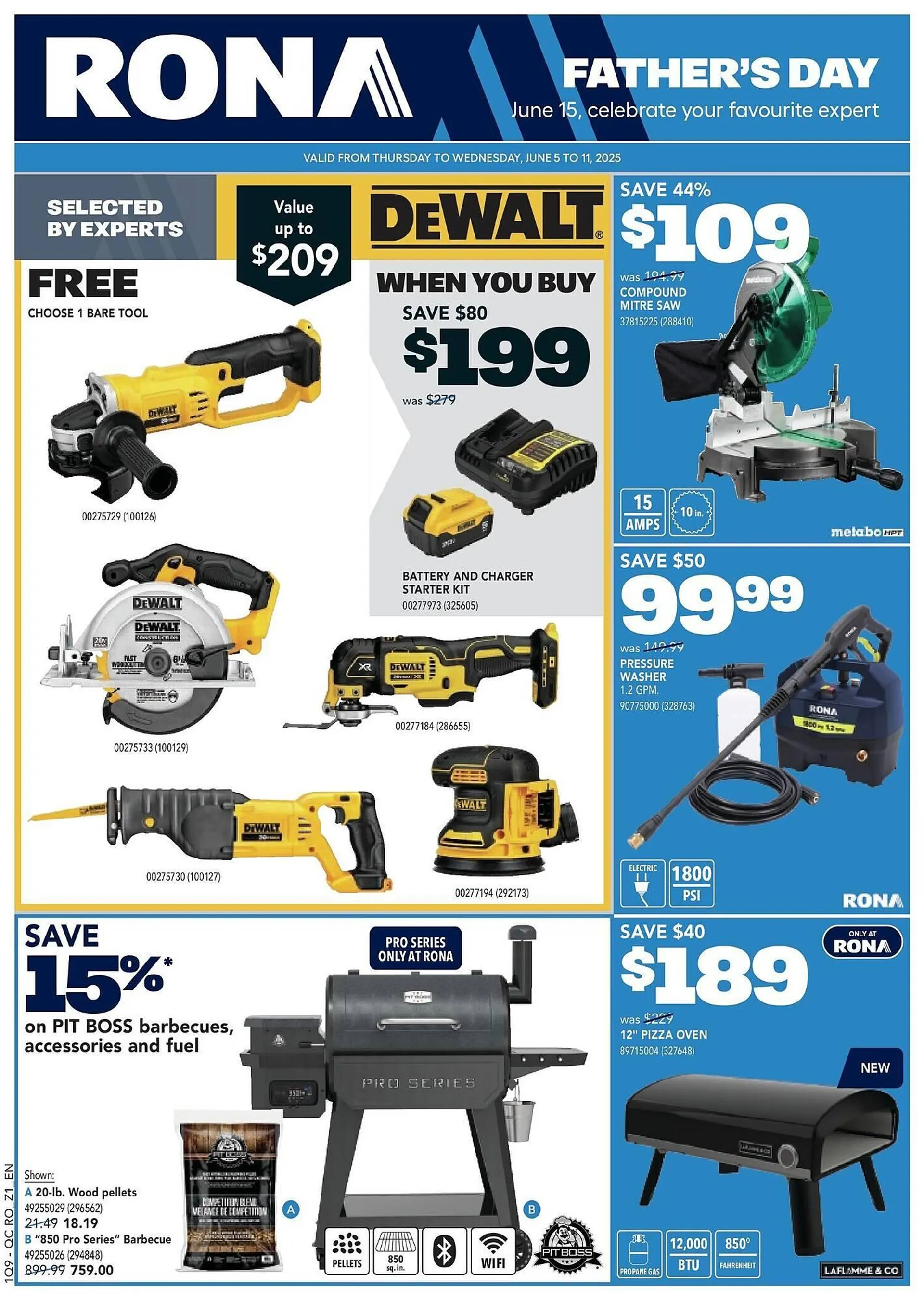 RONA flyer from June 5 to June 12 2025 - flyer page 1