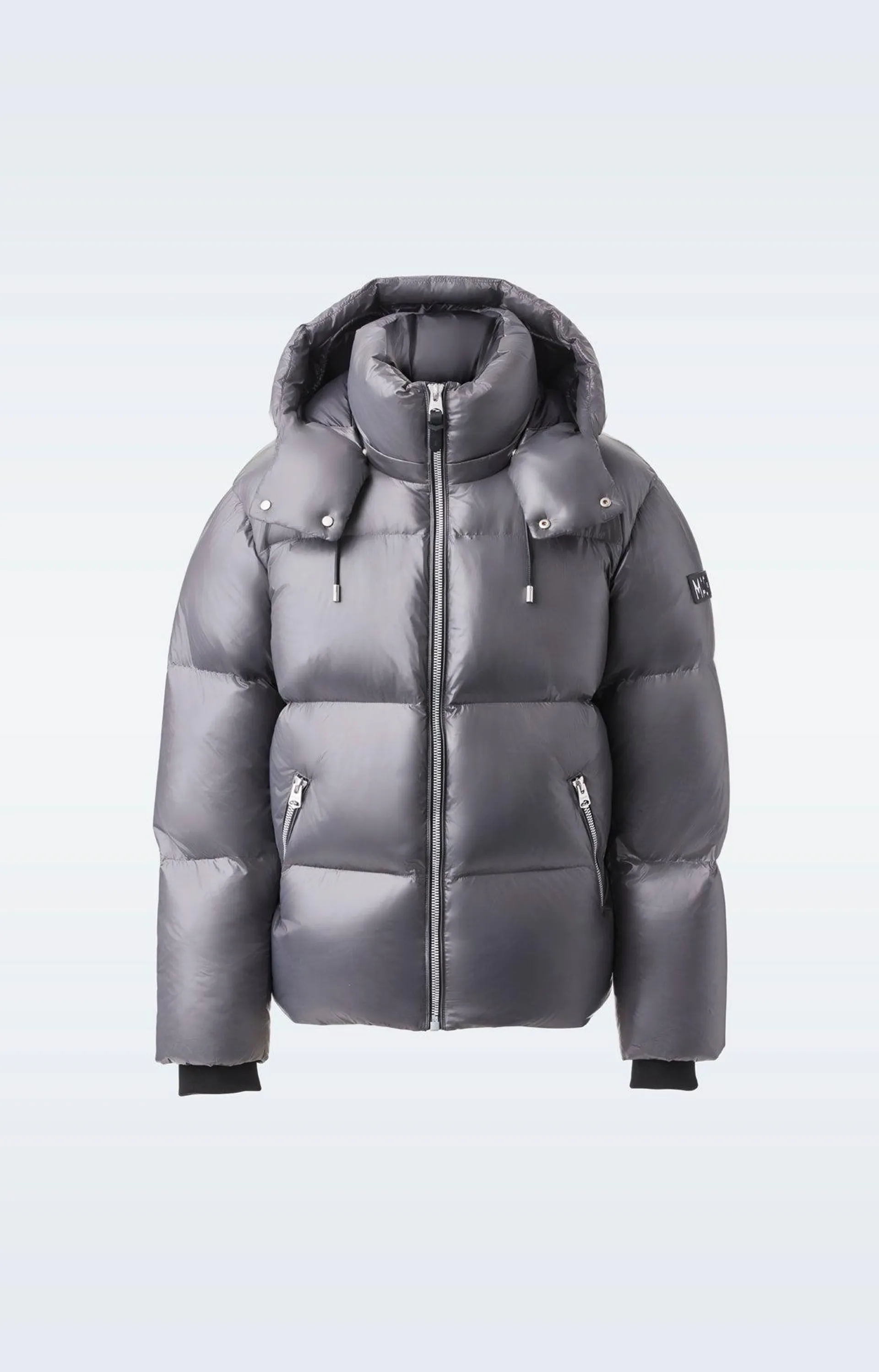 KENT-Z lustrous light down jacket with hood