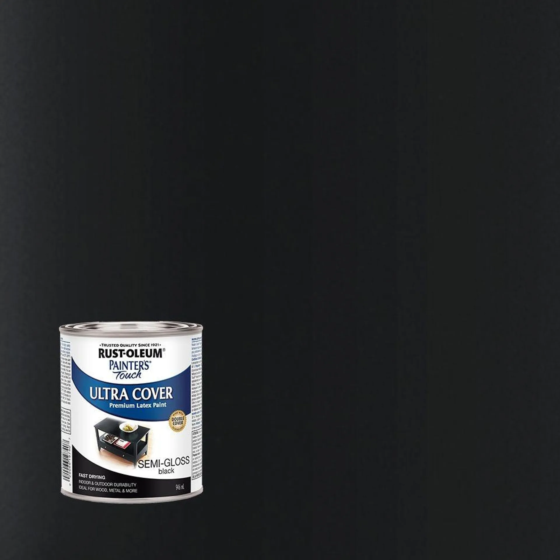 Multi-Purpose Paint in Semi-Gloss Black, 946 mL