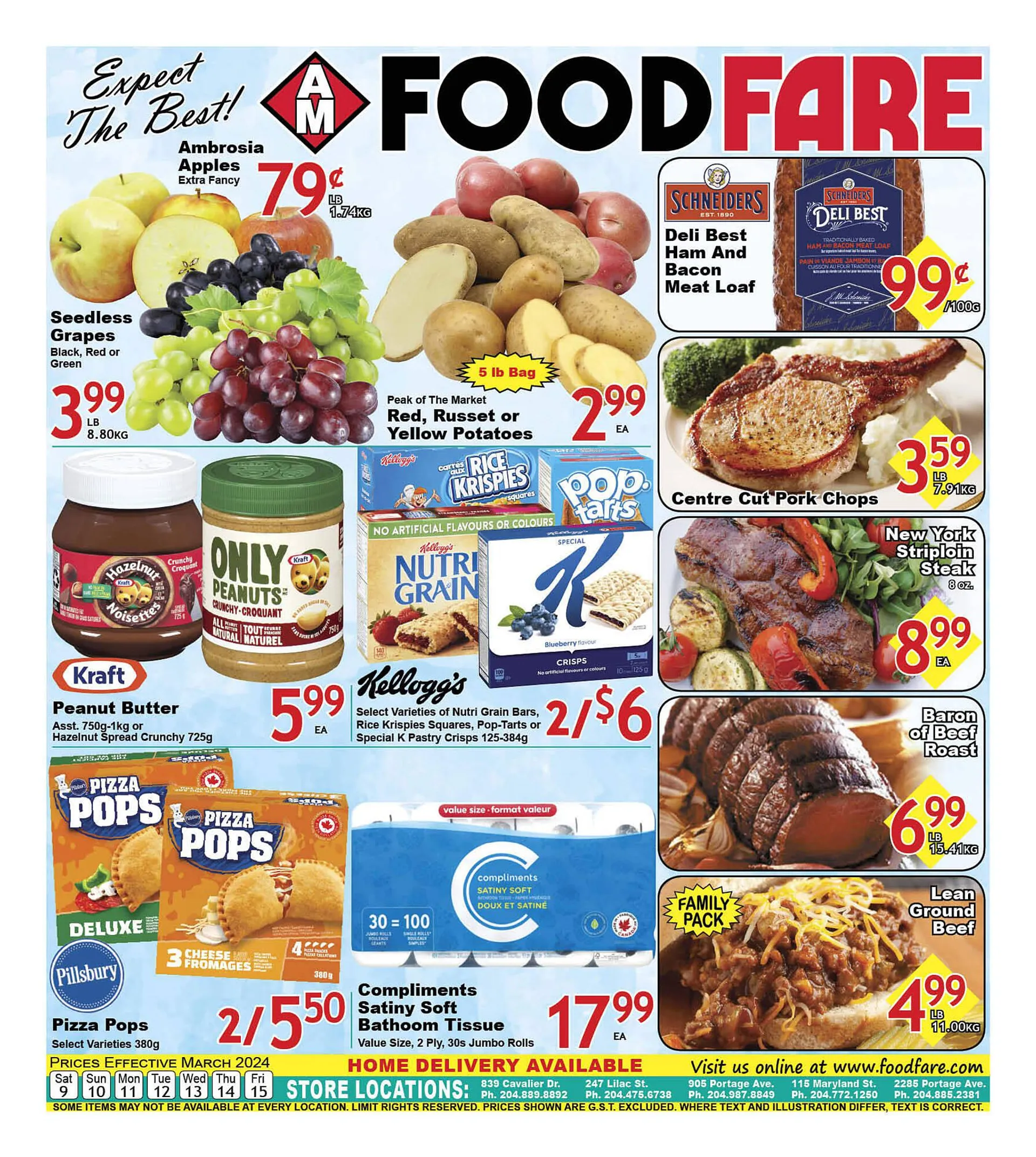 Food Fare flyer from March 8 to March 14 2024 - flyer page 