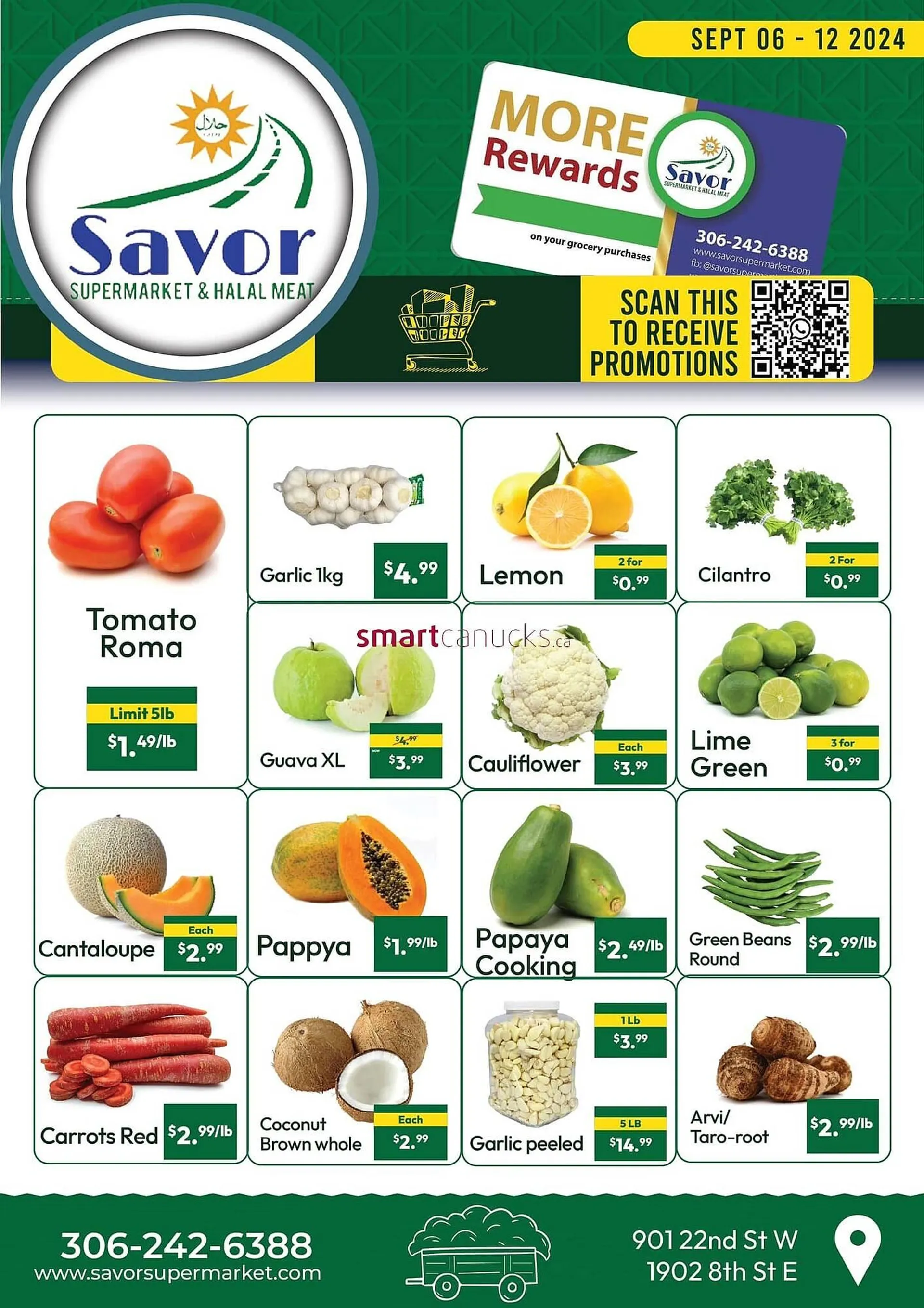 Savor Supermarket flyer - 1