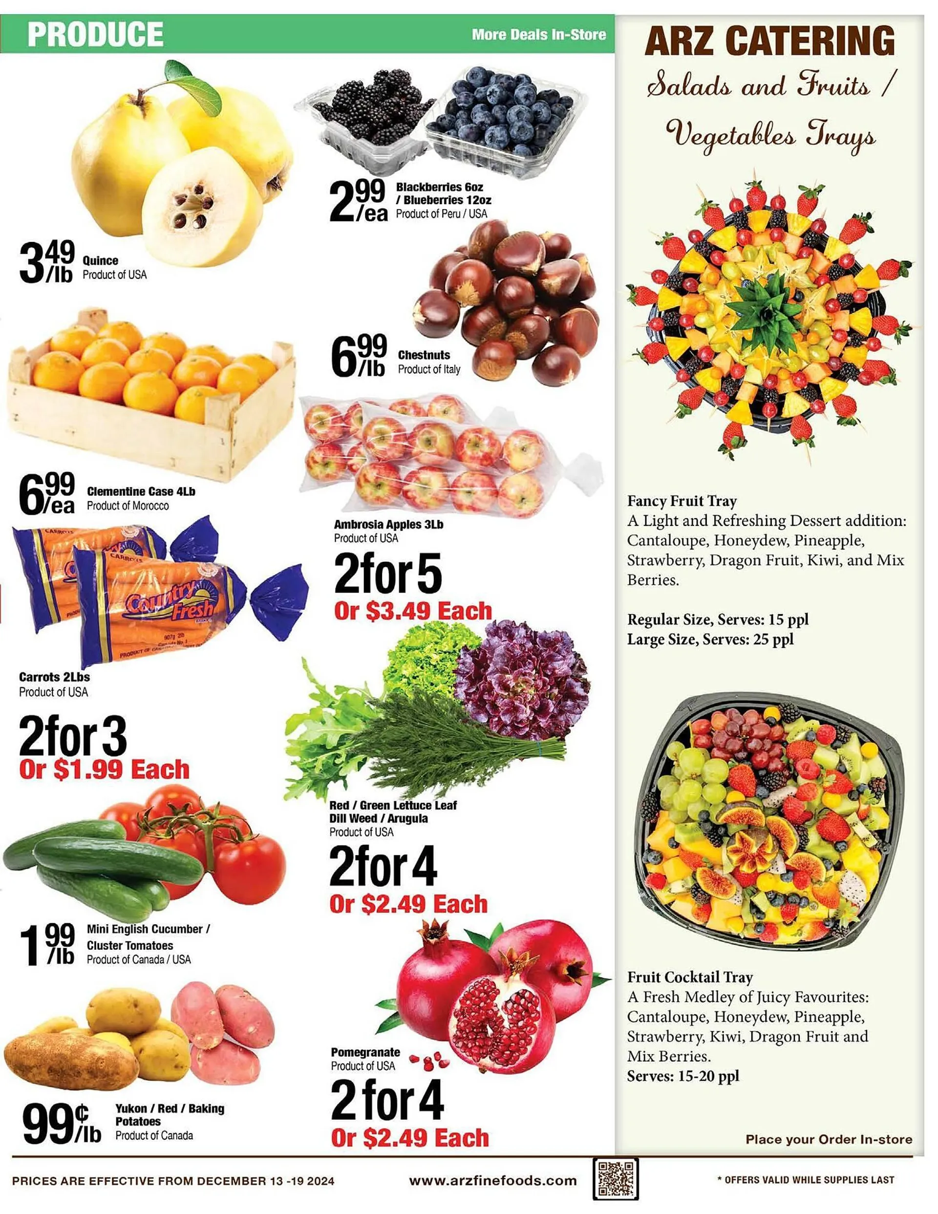 Arz Fine Foods flyer from December 13 to December 19 2024 - flyer page 7