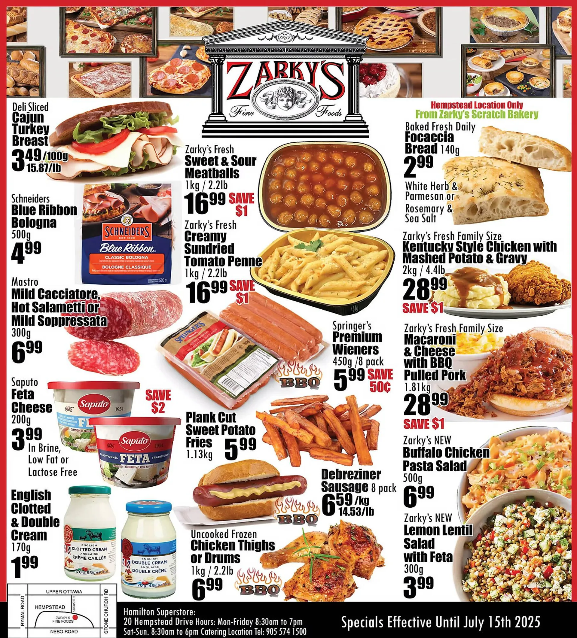 Zarky's flyer from July 9 to July 15 2025 - flyer page 1