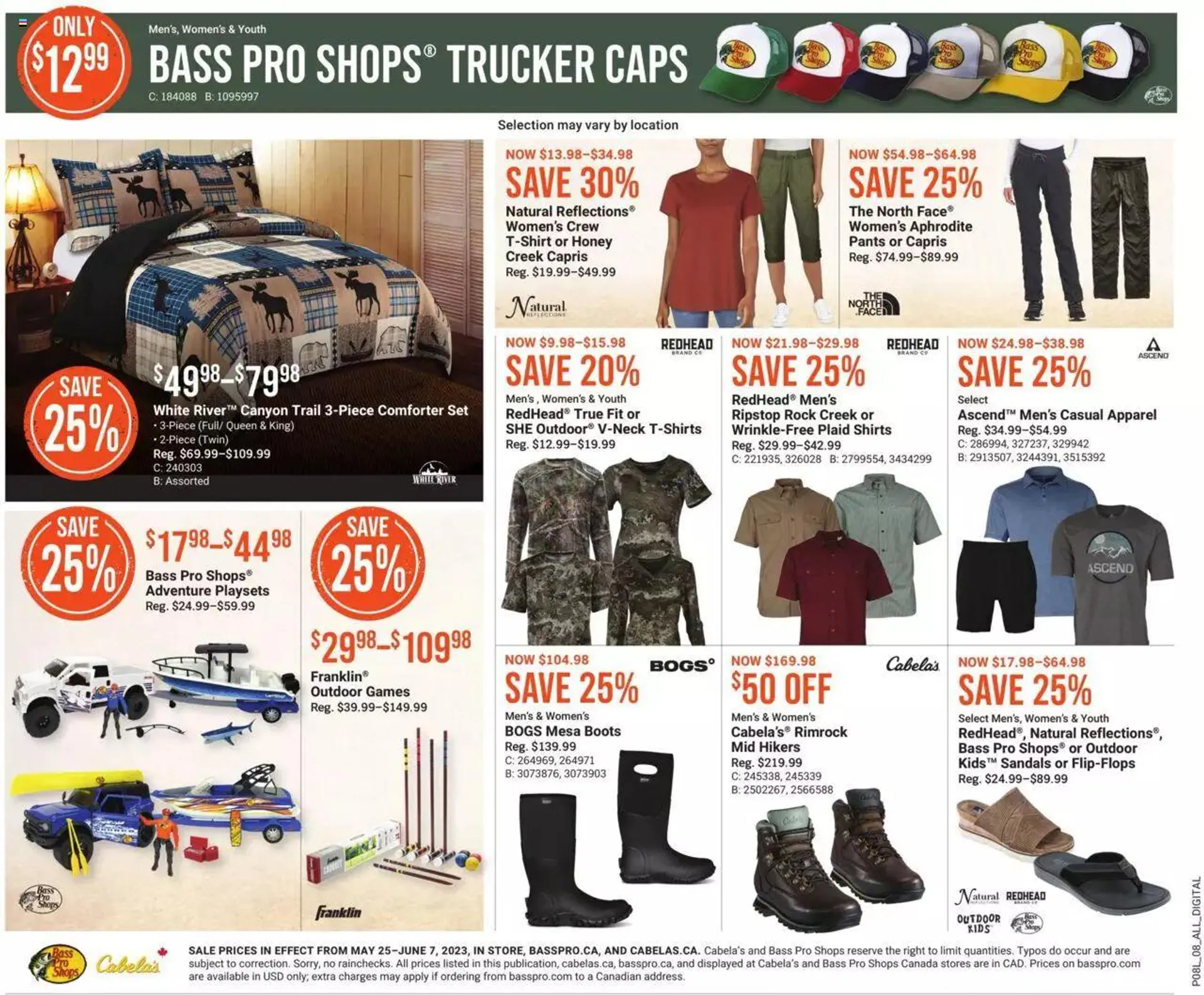 Bass Pro weekly flyer / circulaire - 1