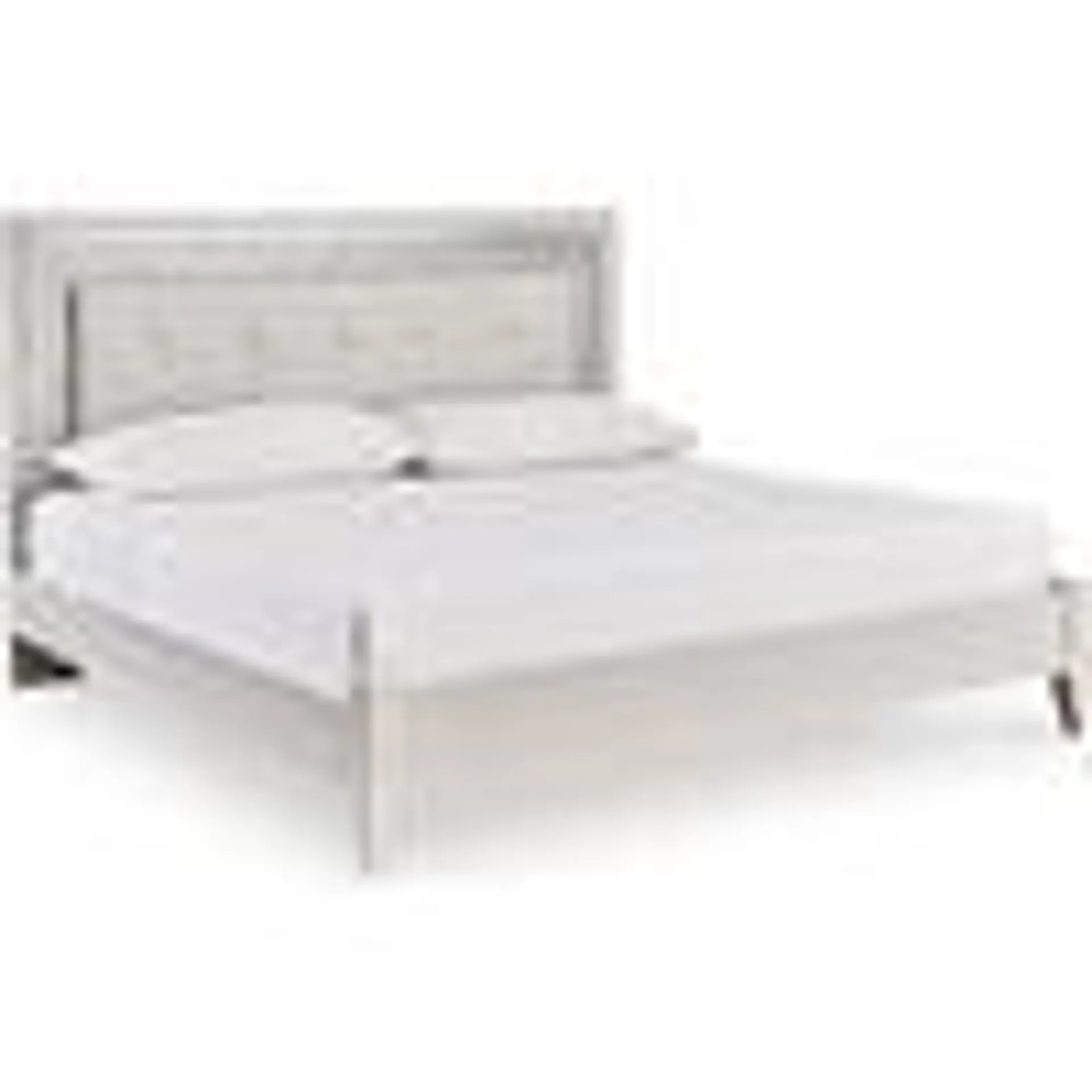 Zyniden King Upholstered Bed - Silver