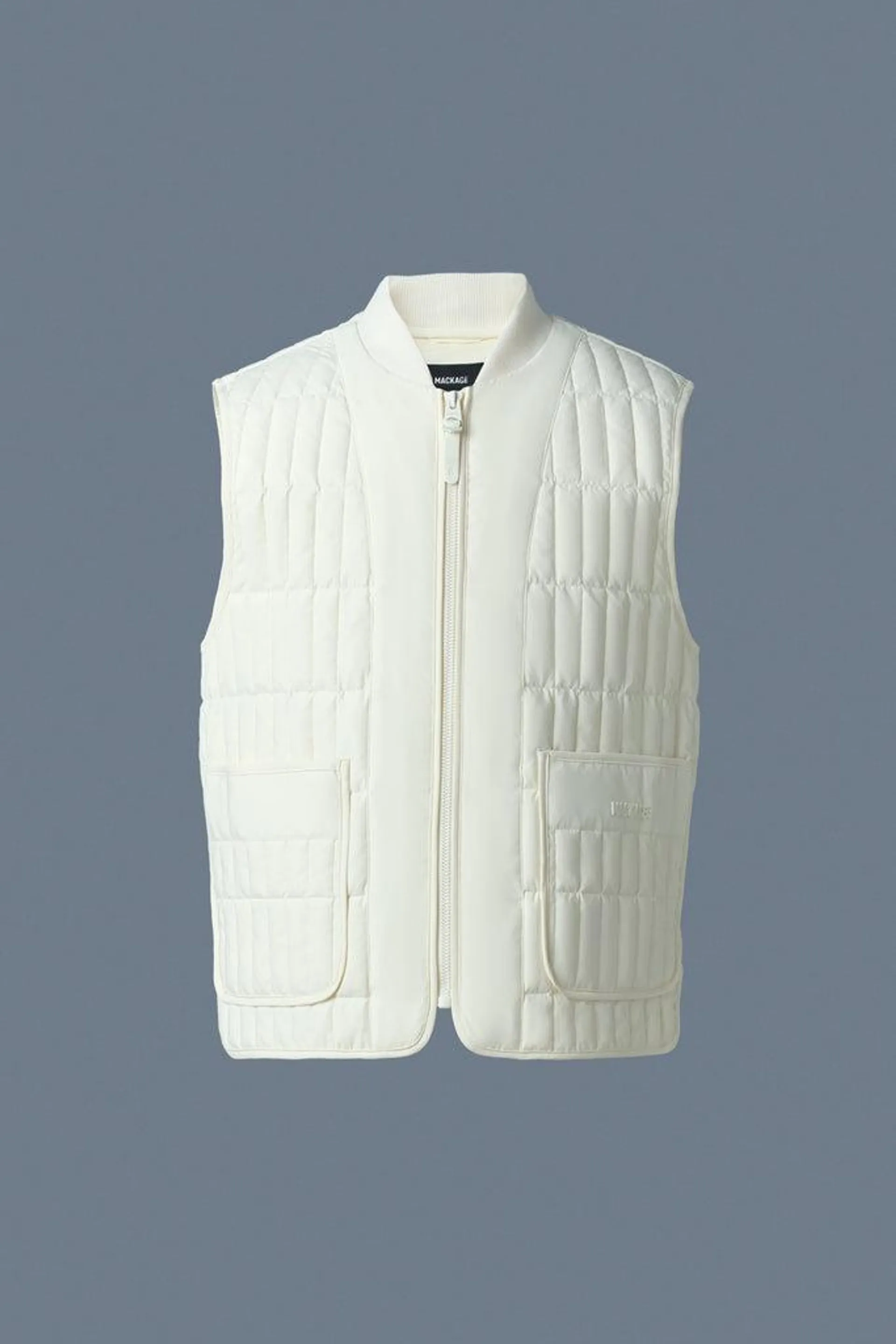 LEVI Light Down Vertical Quilted Vest