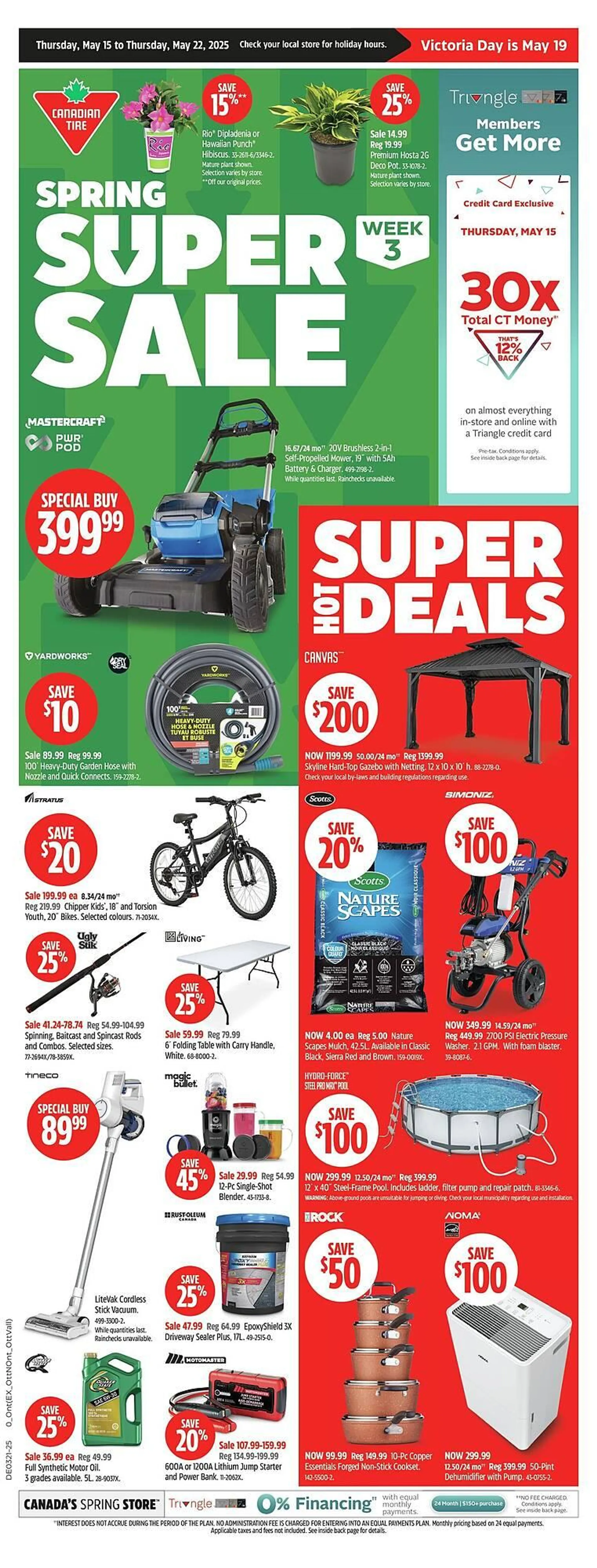 Canadian Tire flyer - 1