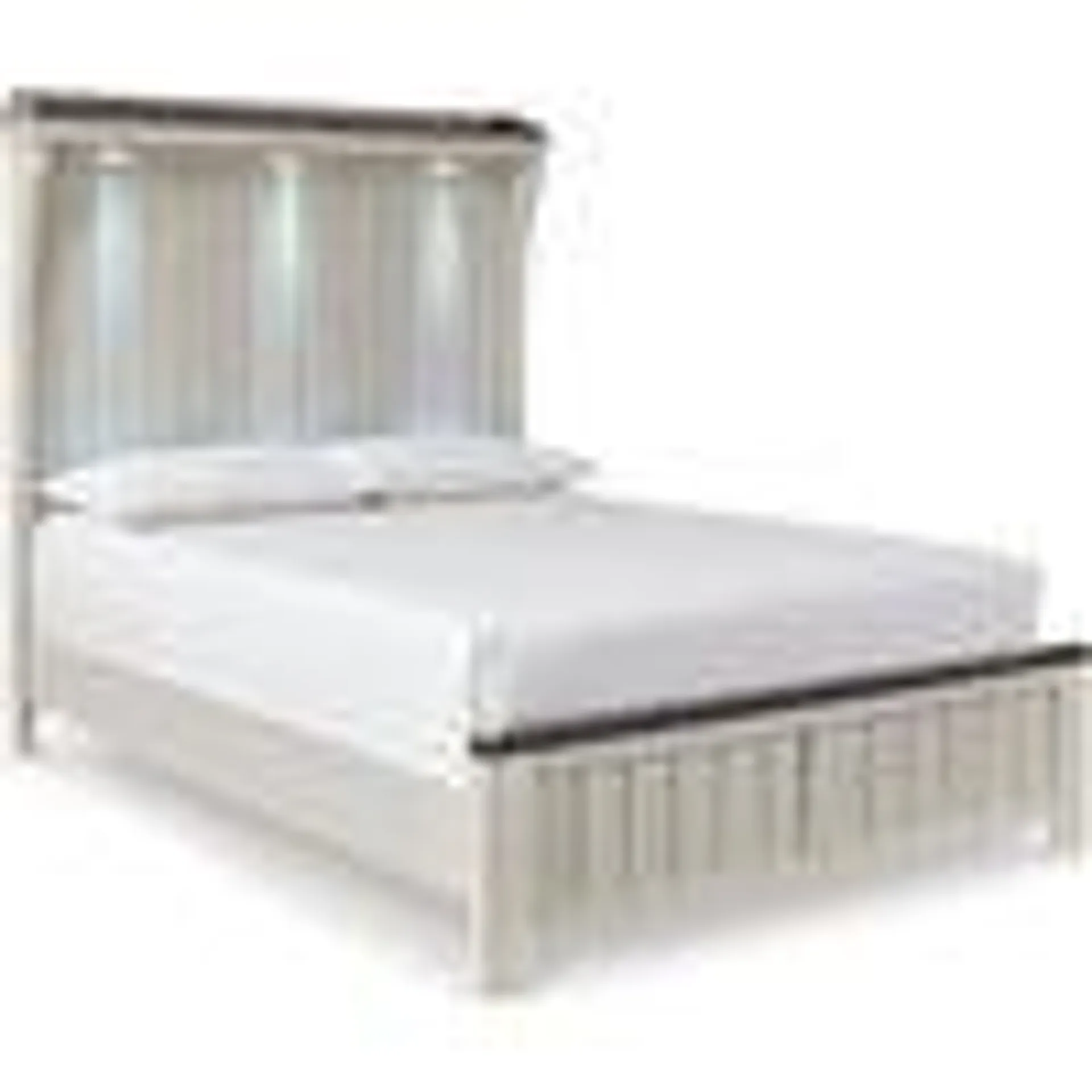 Darborn Queen Panel Bed - Gray/Brown