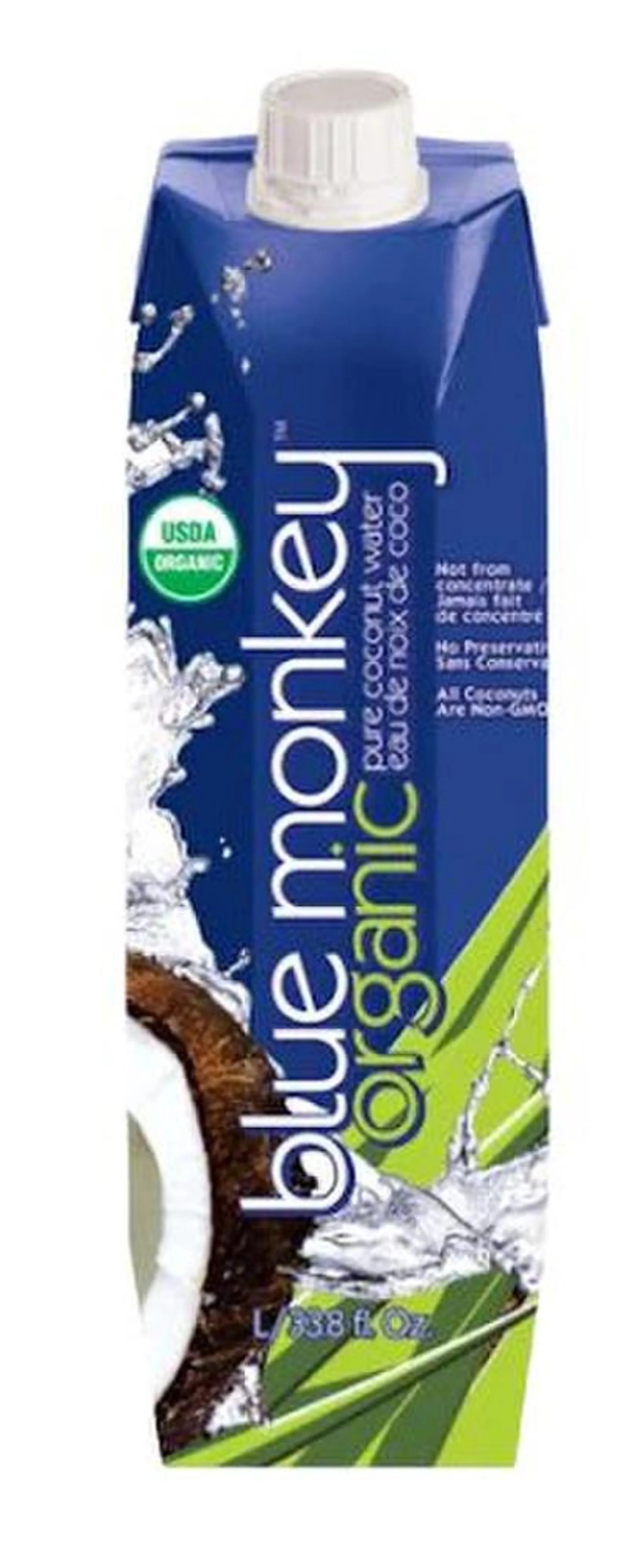 Blue Monkey Coconut Water Org 1 L