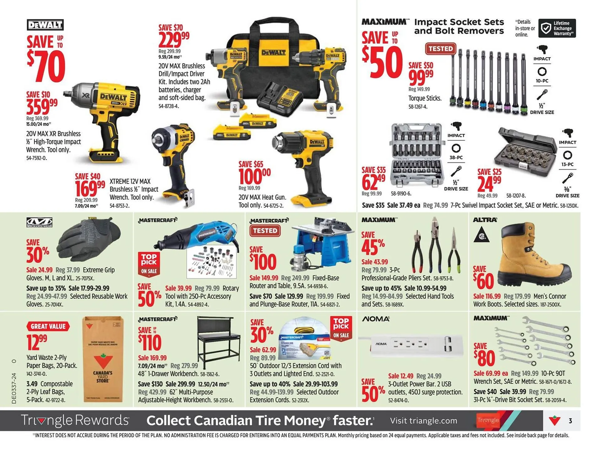 Canadian Tire flyer from September 5 to September 12 2024 - flyer page 3