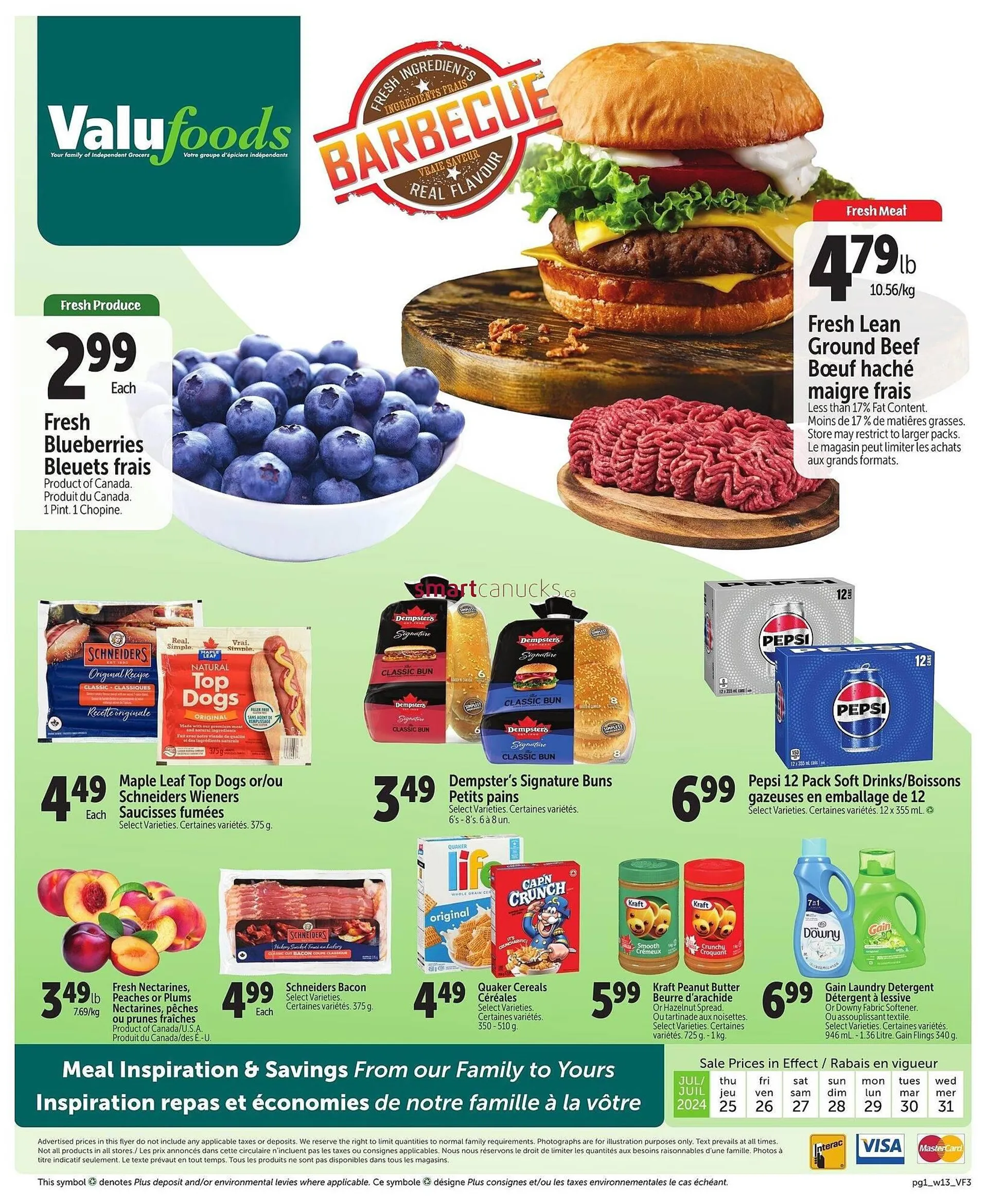 ValuFoods flyer from July 25 to July 31 2024 - flyer page 1