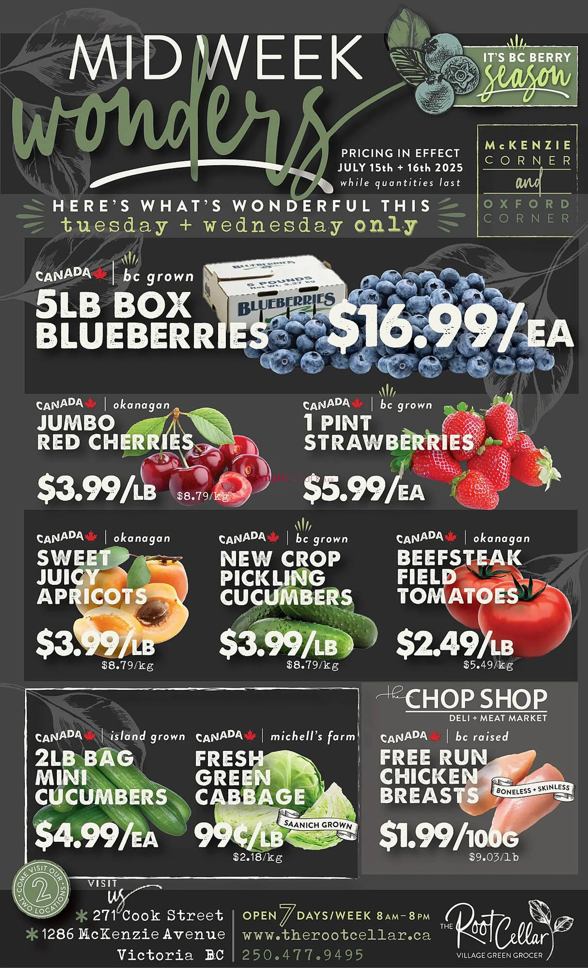The Root Cellar flyer - 1