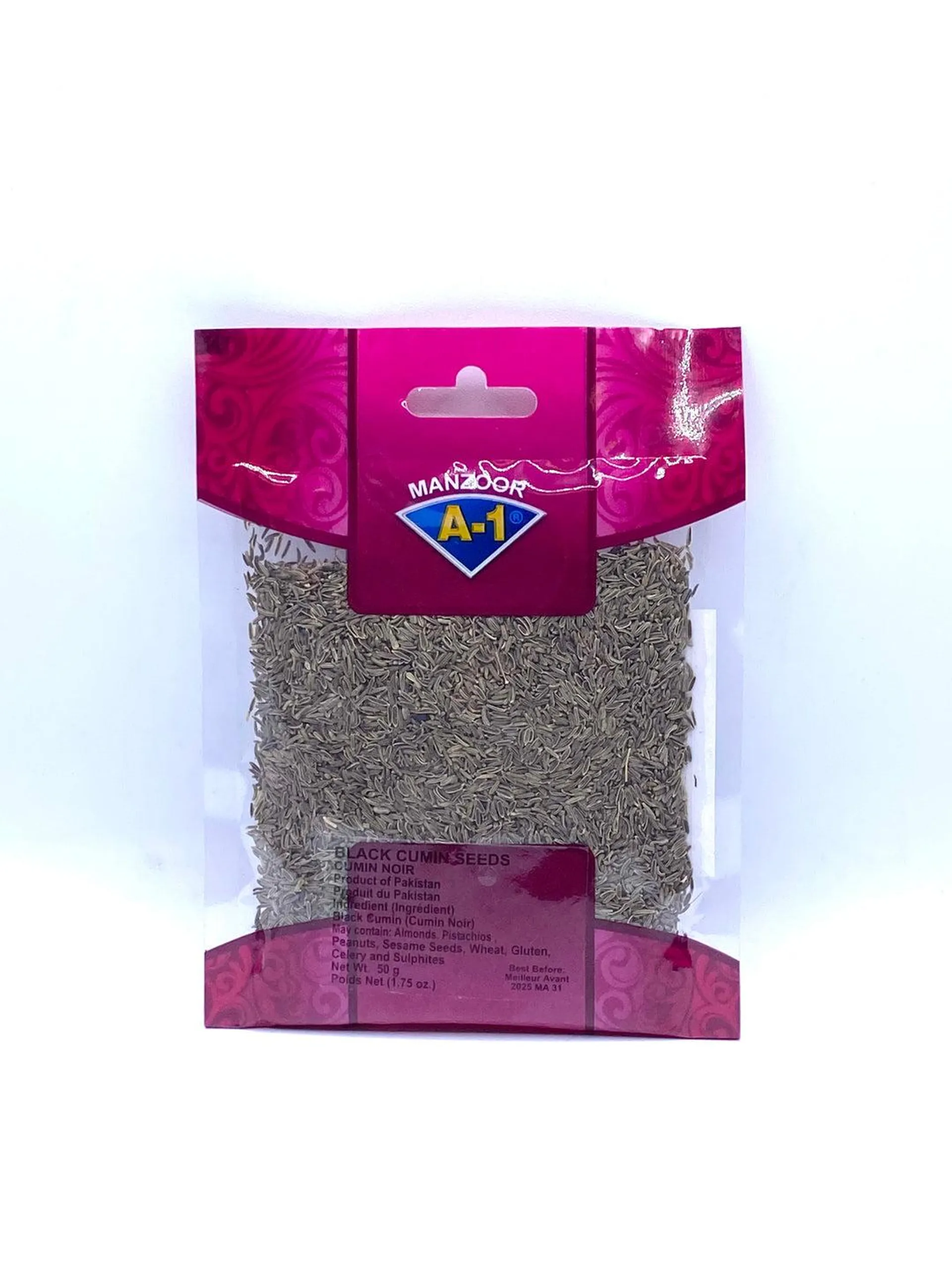 A-1 Manzor Black Cumin Seed 50g