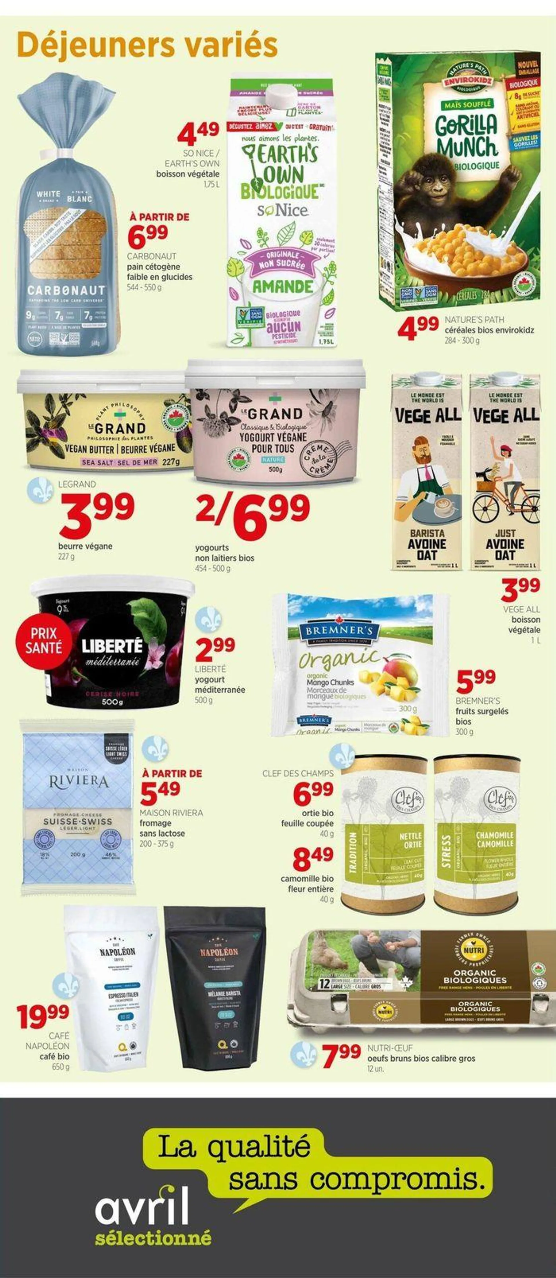 Avril Supermarche Sante from August 15 to August 21 2024 - flyer page 4