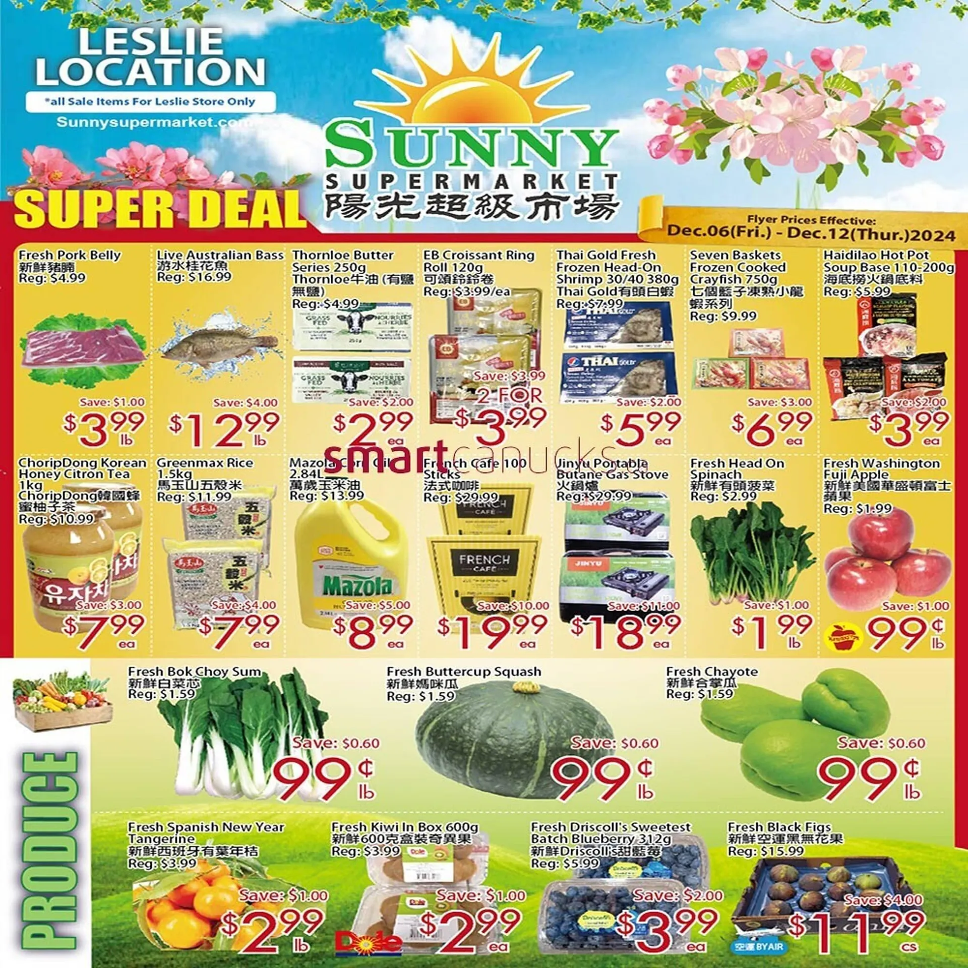 Sunny Food Mart flyer - 1