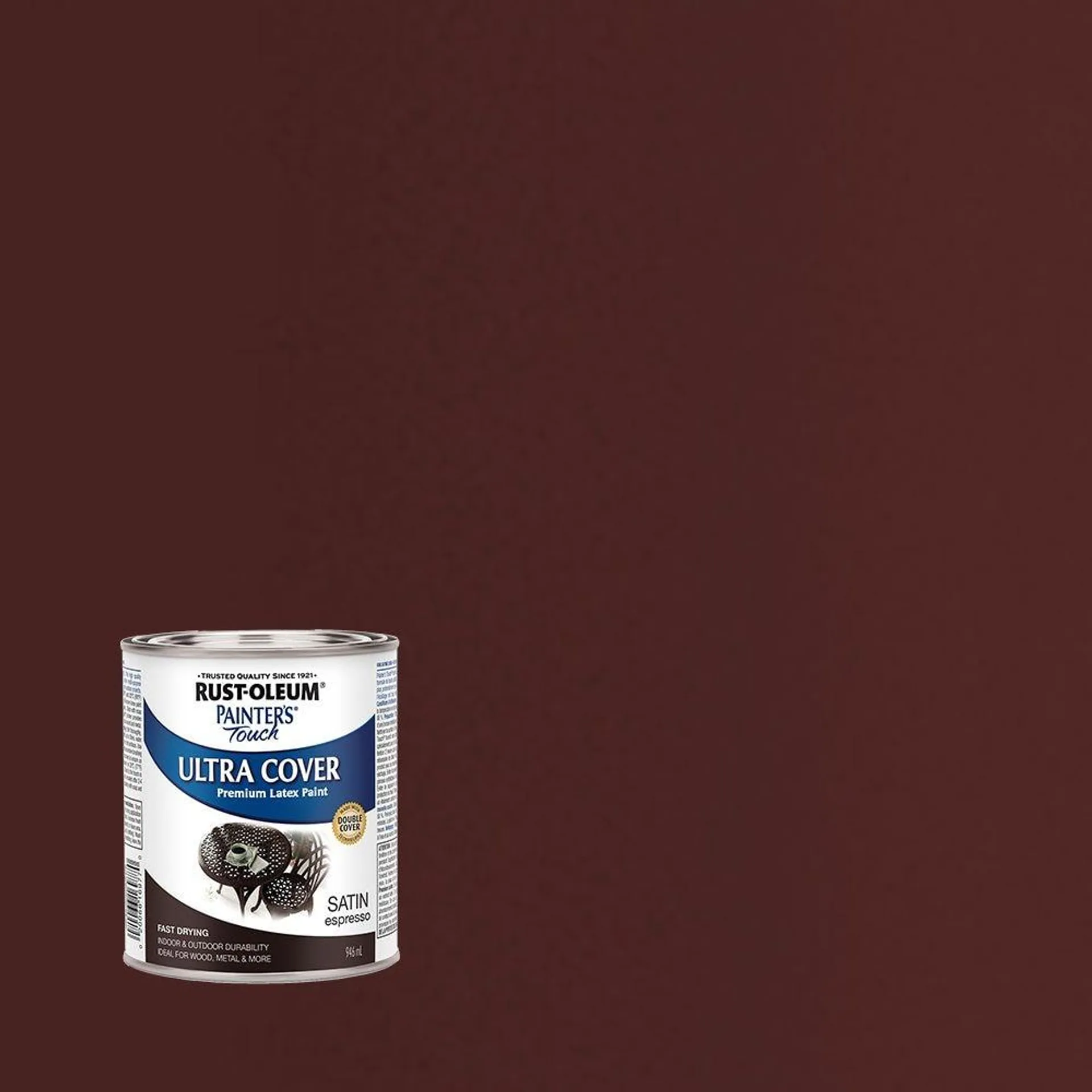 Multi-Purpose Paint in Satin Espresso, 946 mL