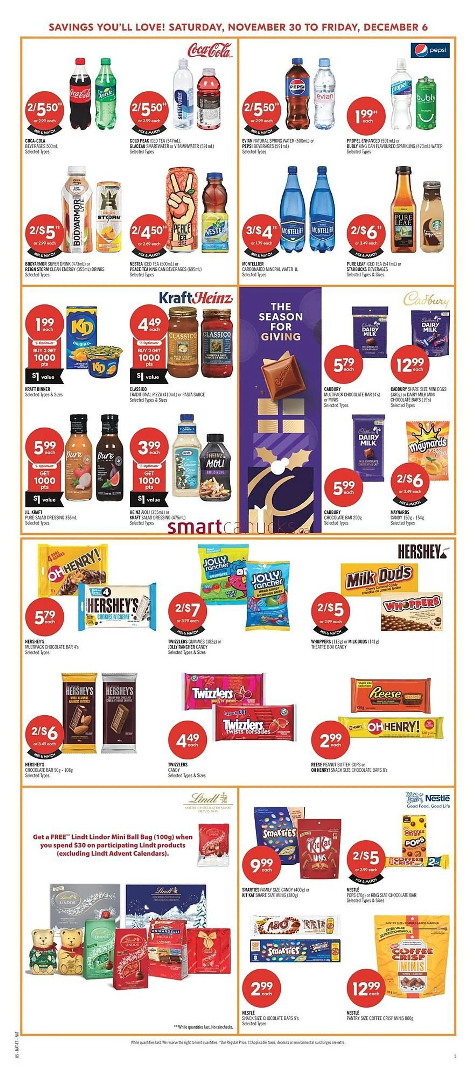 Shoppers Drug Mart flyer from November 28 to December 2 2024 - flyer page 9