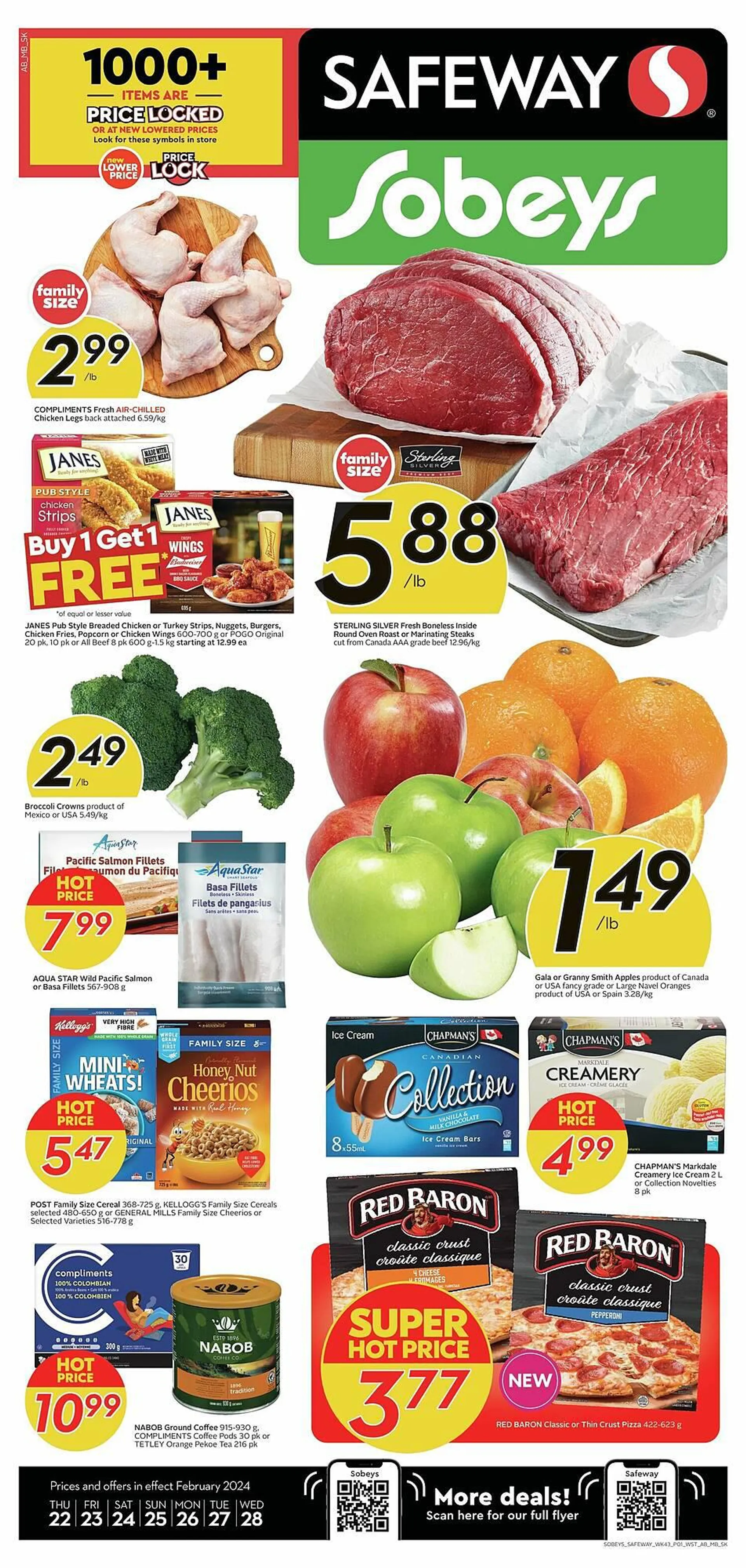 Safeway flyer from February 22 to February 29 2024 - flyer page 