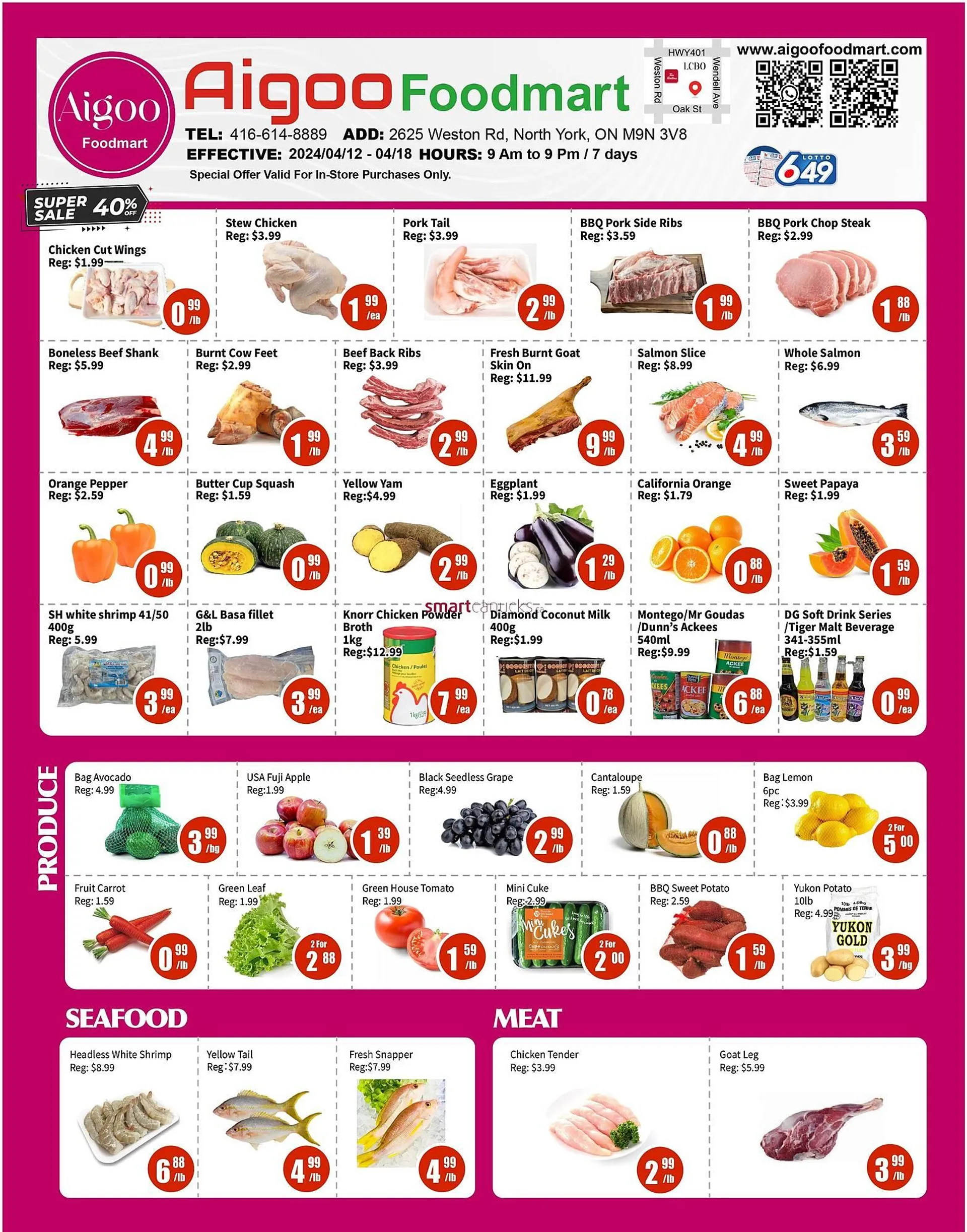 Aigoo Foodmart flyer - 1
