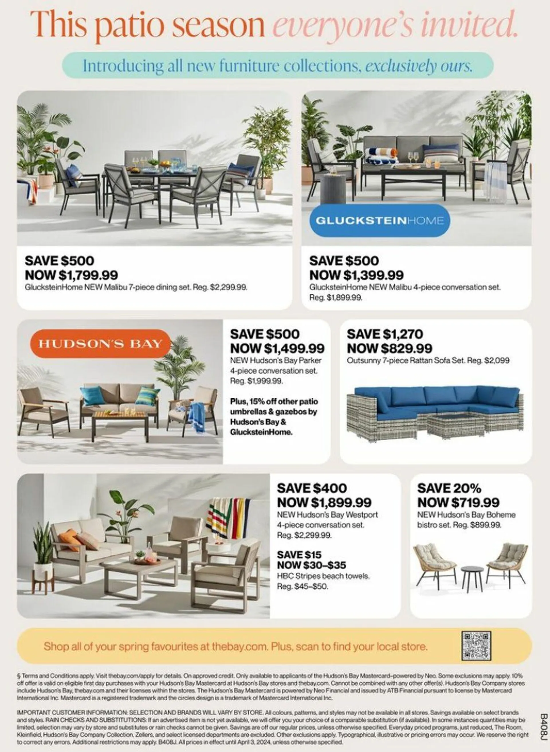 Hudson's Bay Current flyer from March 21 to April 3 2024 - flyer page 5