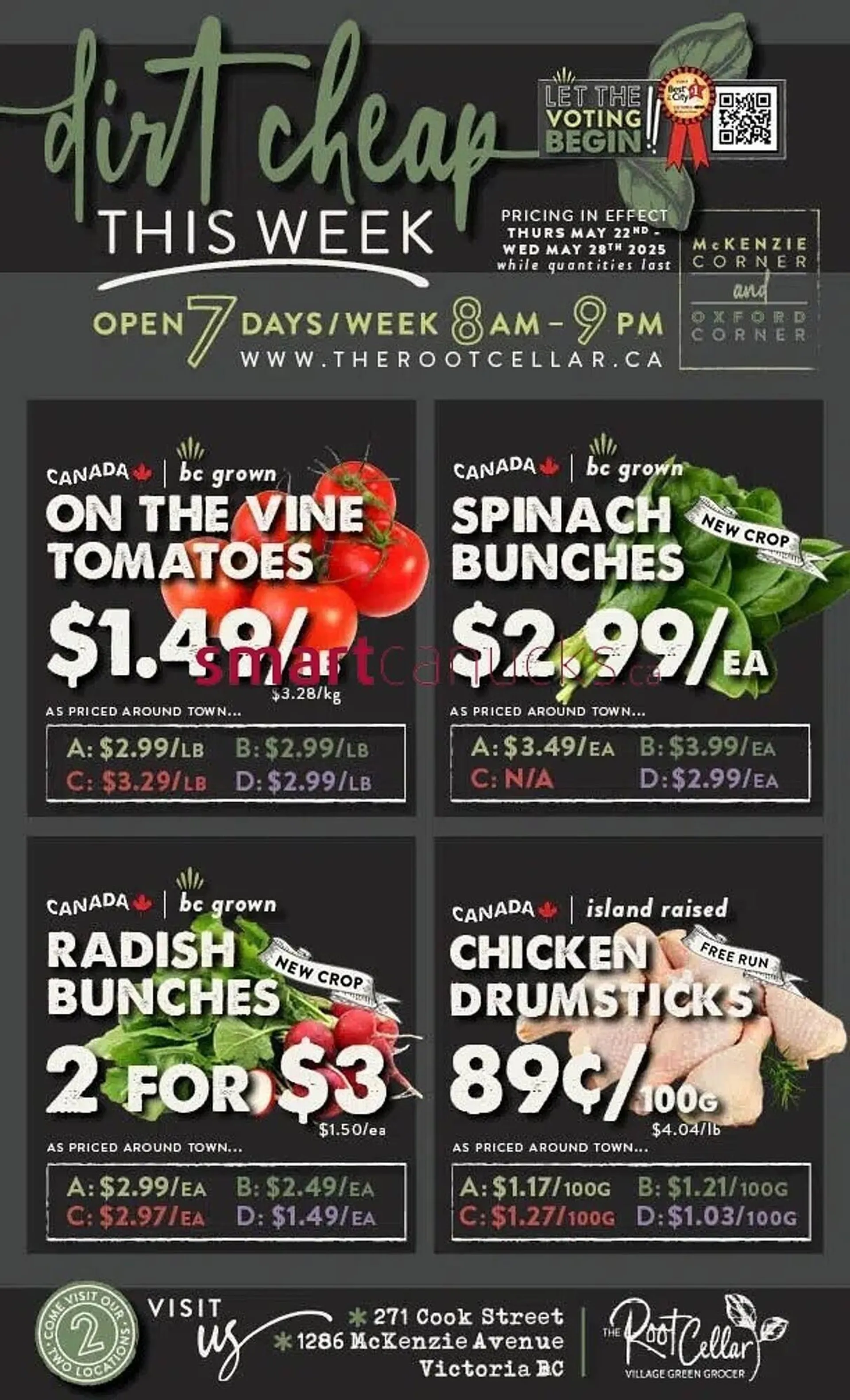 The Root Cellar flyer - 1