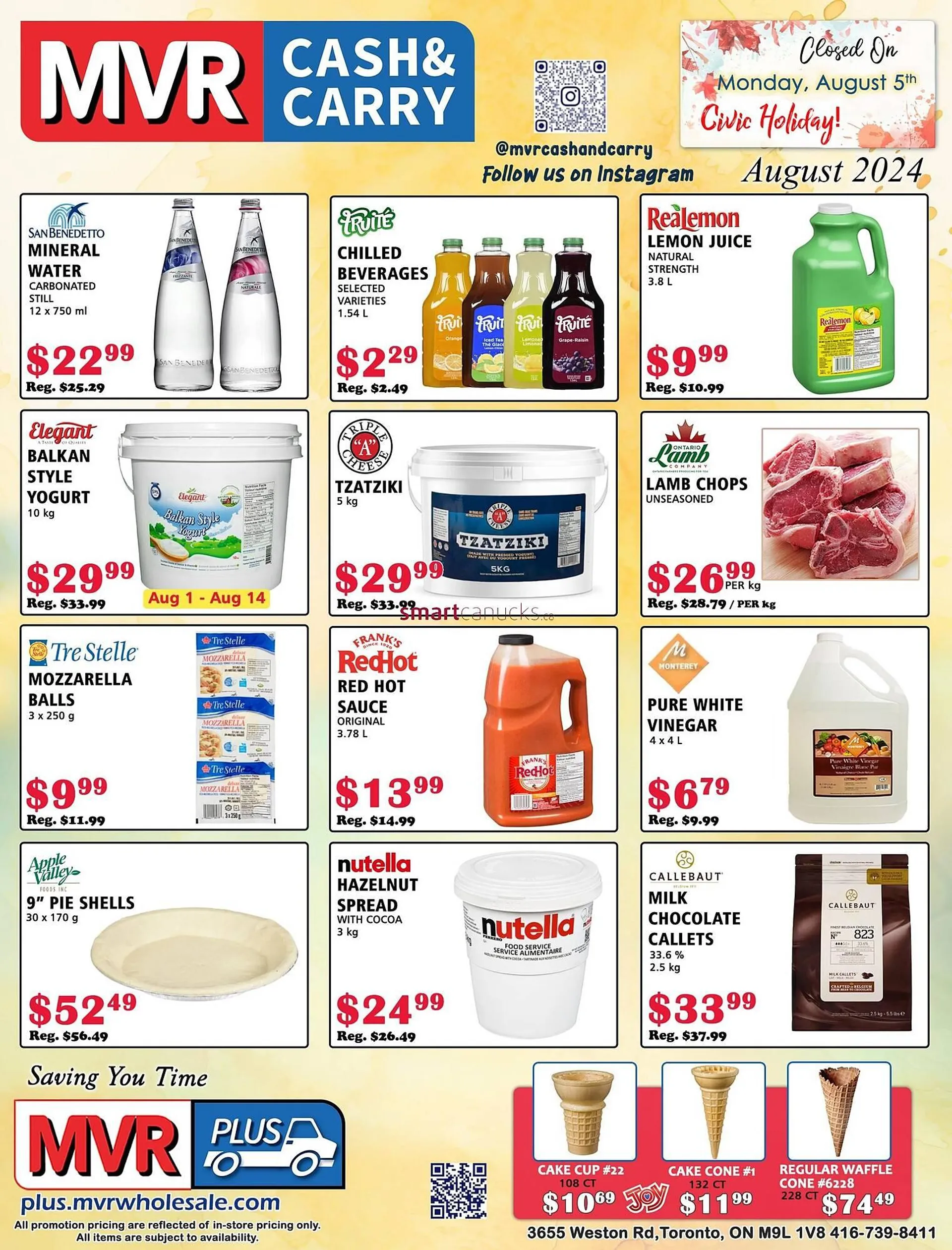 MVR Cash & Carry flyer - 1