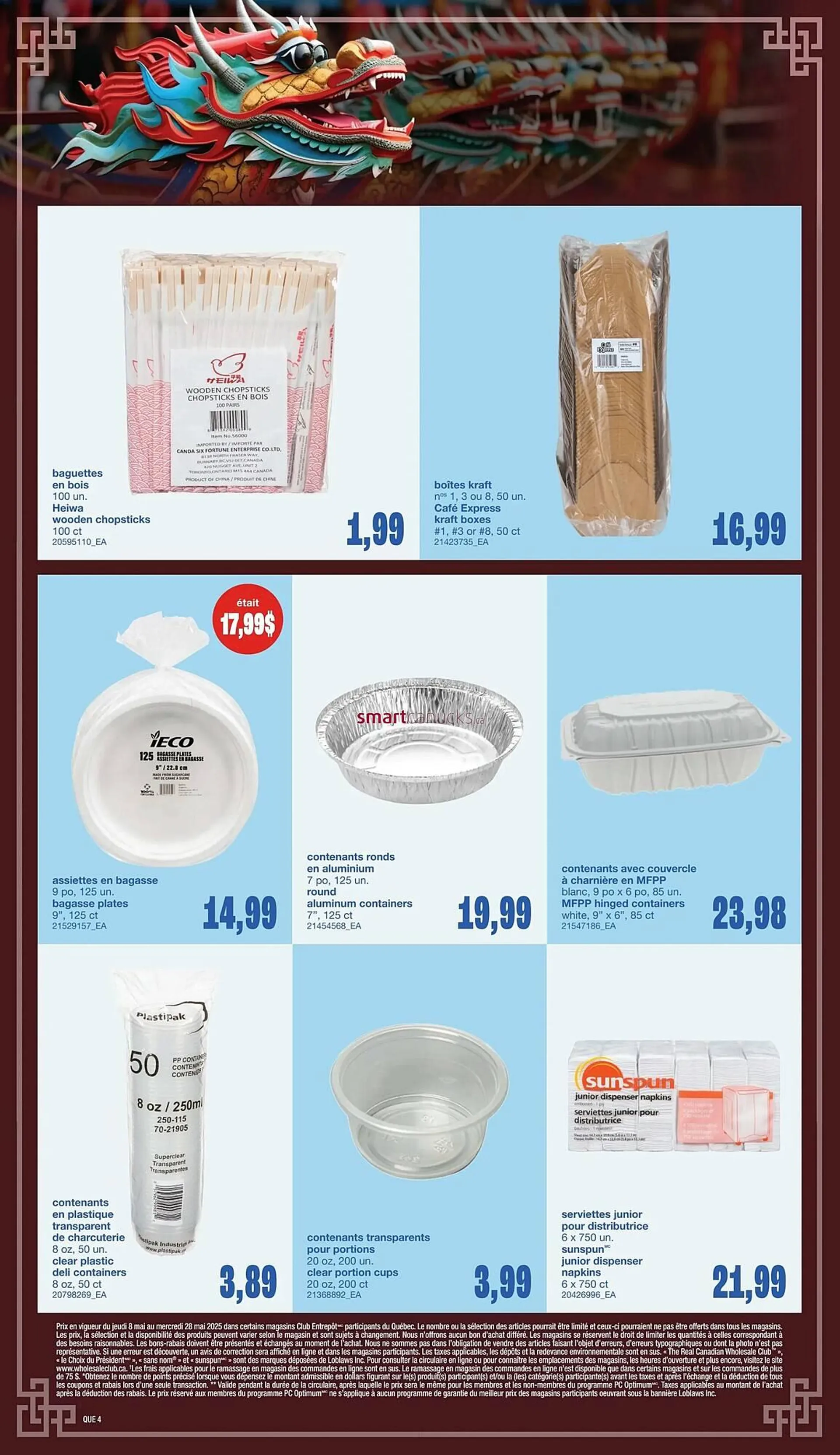 Wholesale Club flyer from May 8 to May 14 2025 - flyer page 4