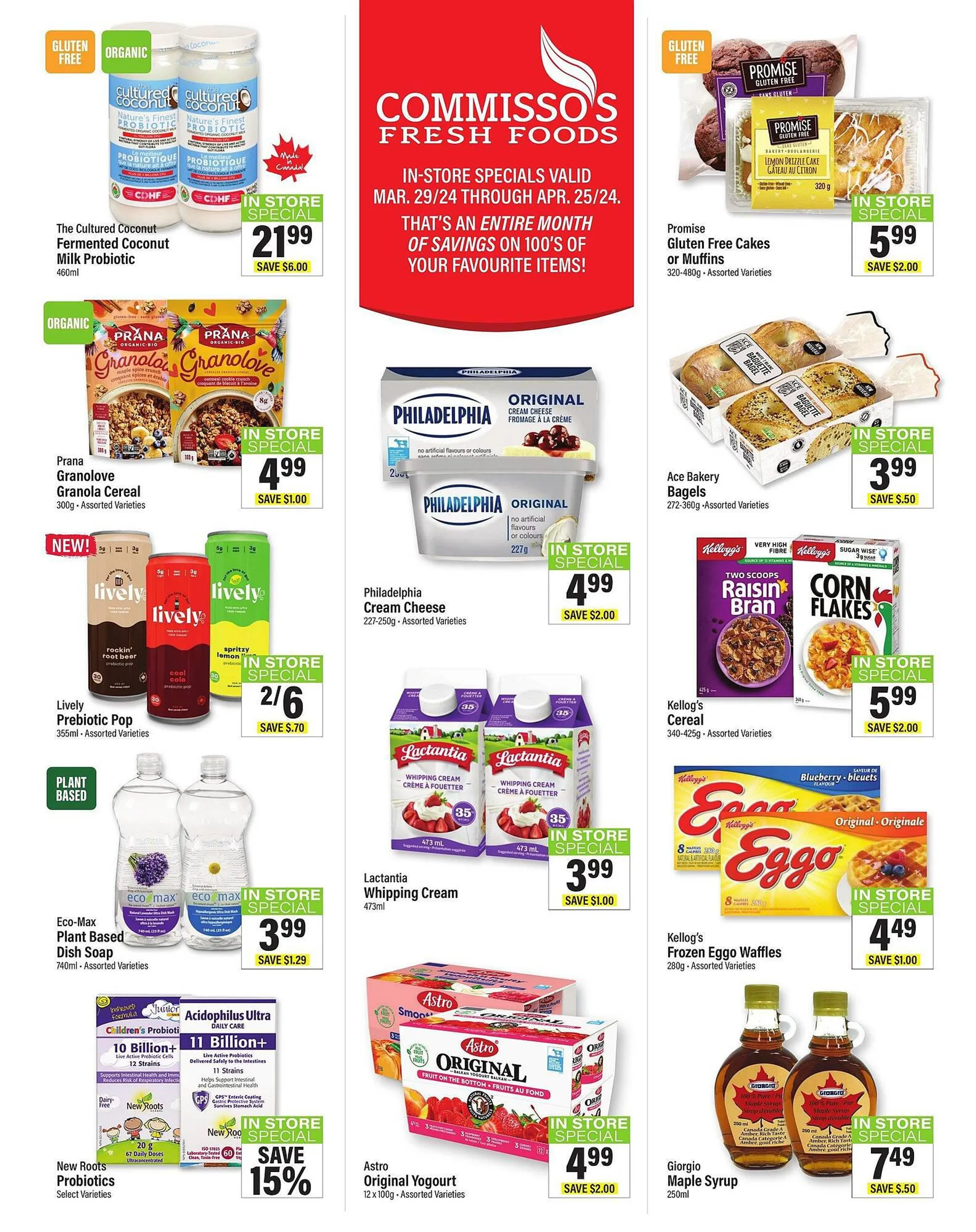 Commisso's Fresh Foods flyer from March 29 to April 25 2024 - flyer page 3