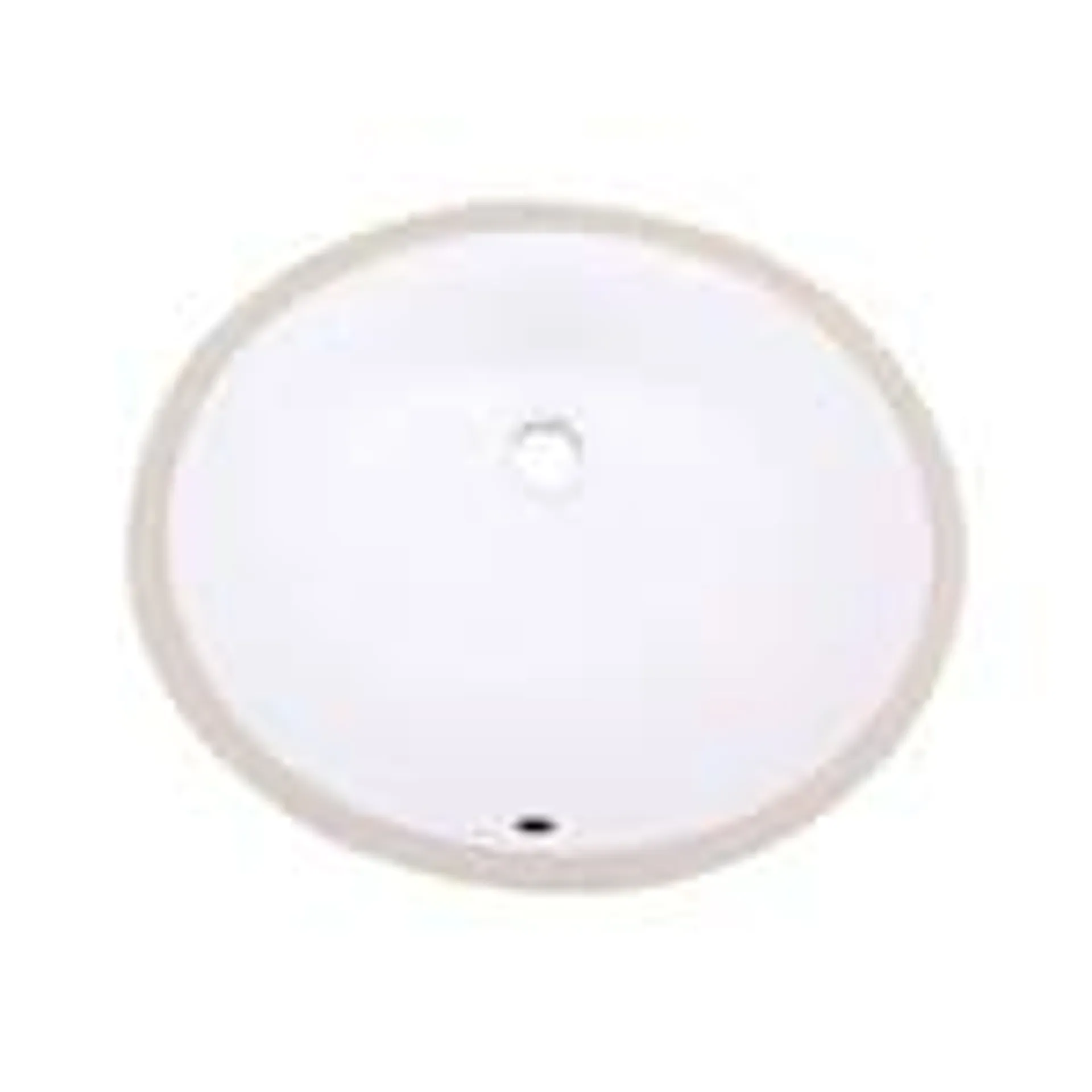 18.125-in. W 15.125-in. D CUPC Certified Oval Bathroom Undermount Sink In White Color AI-27736