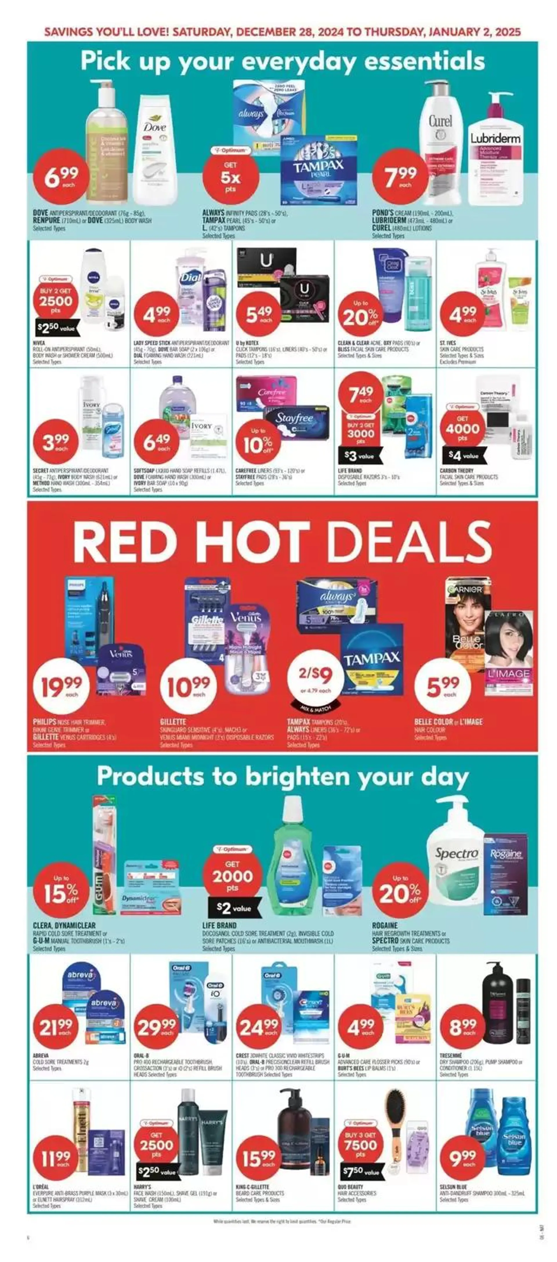 Shoppers Drug Mart Weekly ad from December 27 to January 10 2025 - flyer page 4