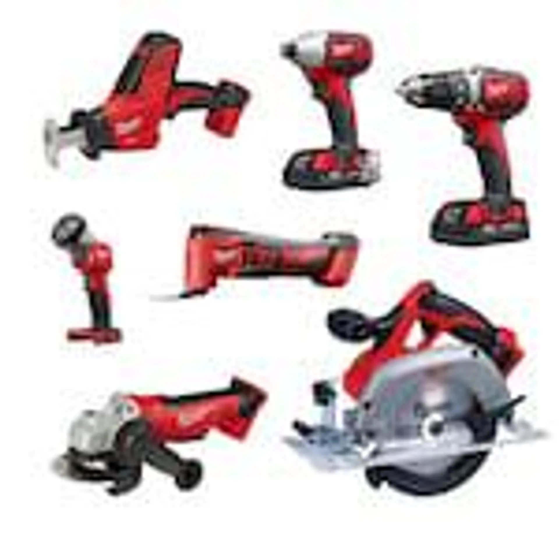 M18 18-Volt Lithium-Ion Cordless 7 Piece Combo Kit