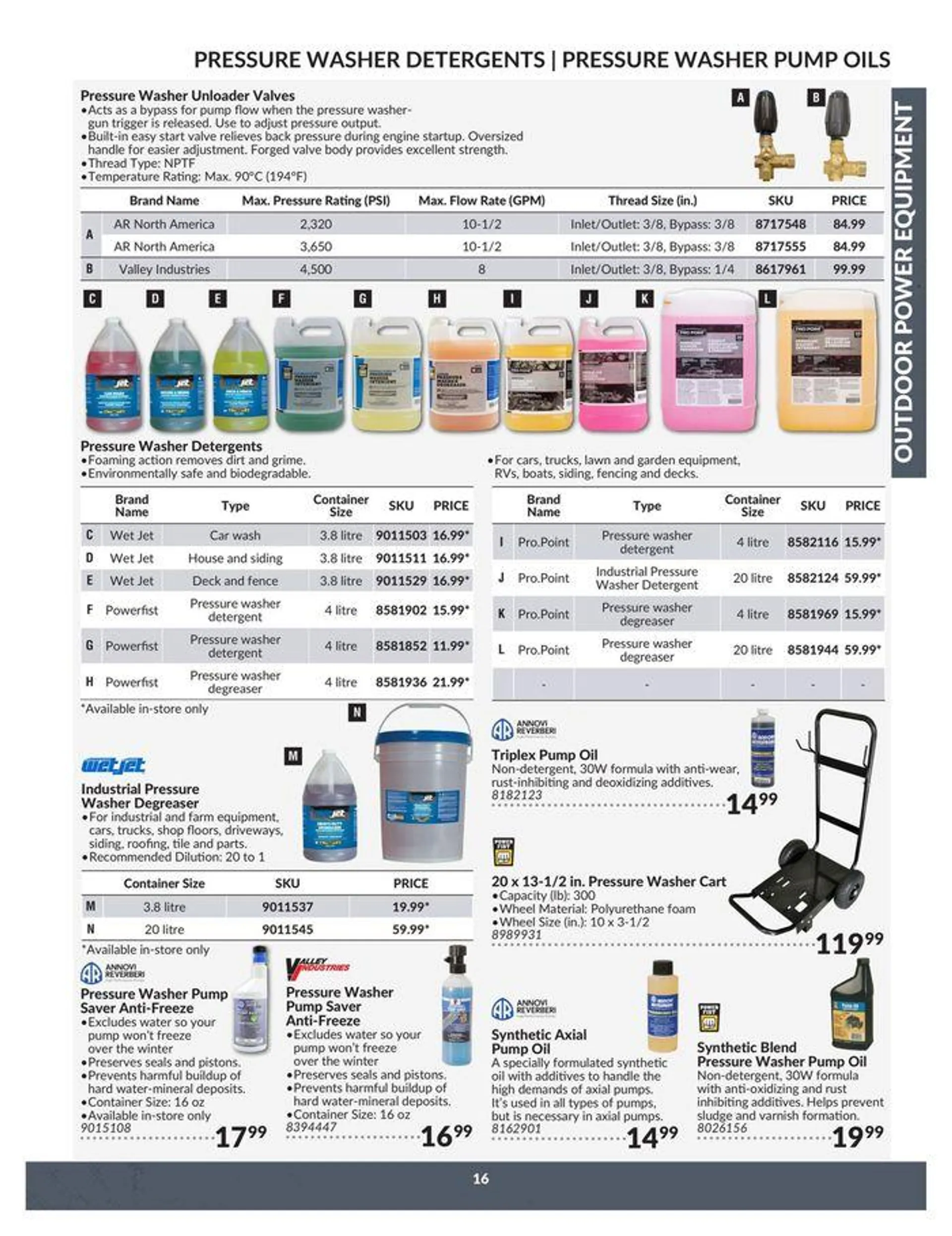 OUTDOOR POWER EQUIPMENT from April 23 to April 22 2025 - flyer page 16