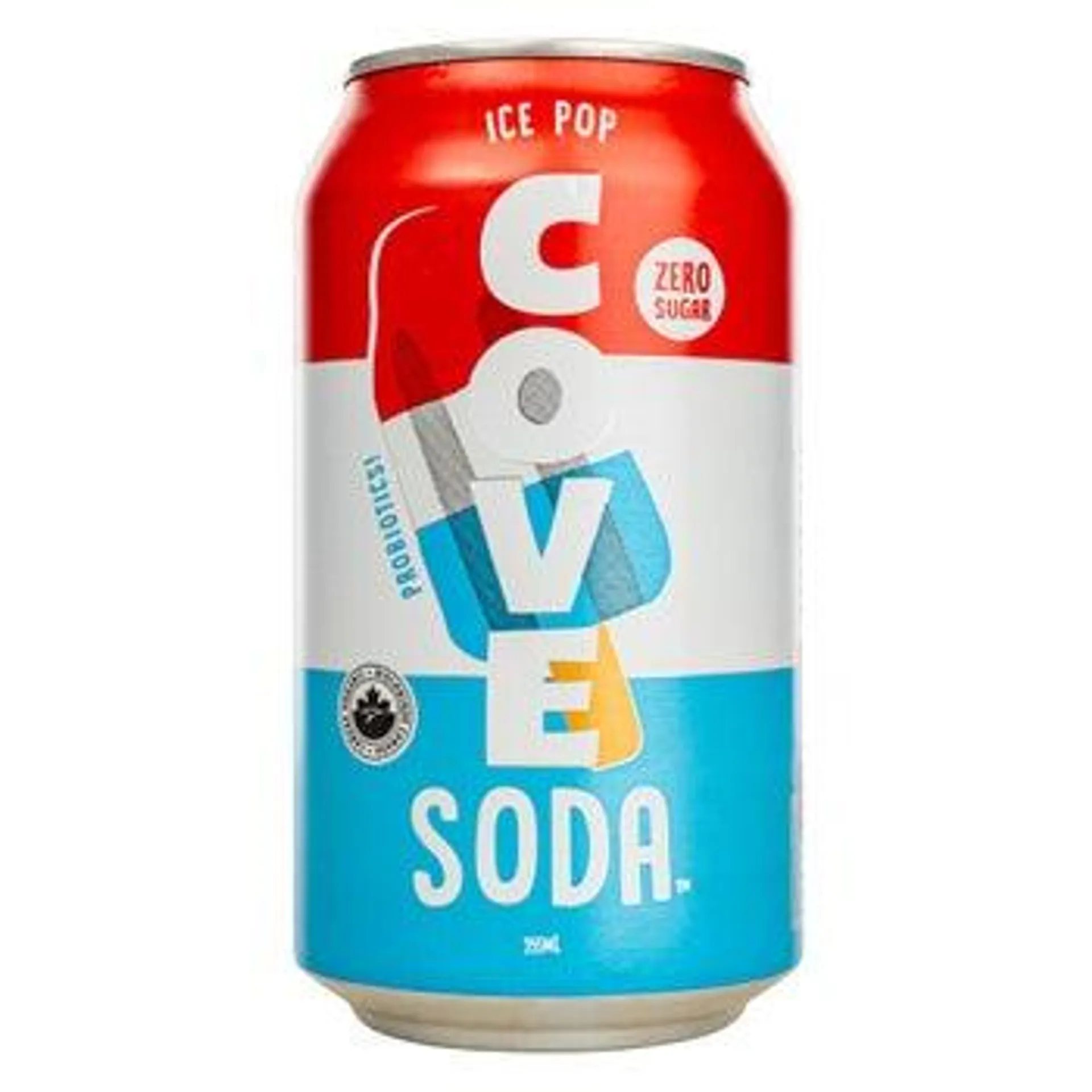 Cove Soda Ice Pop 355 mL, 15-pack