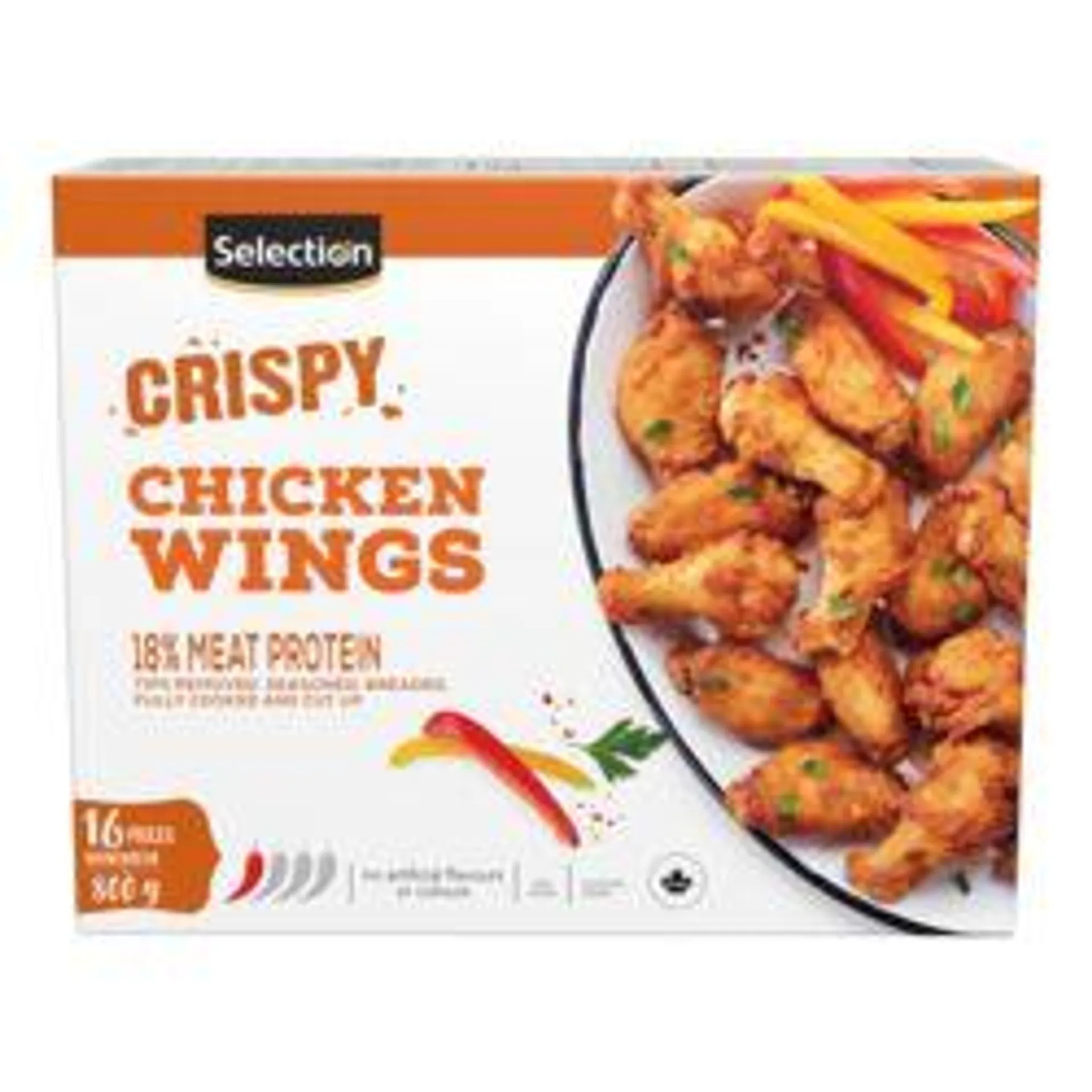 Frozen Crispy Chicken Wings