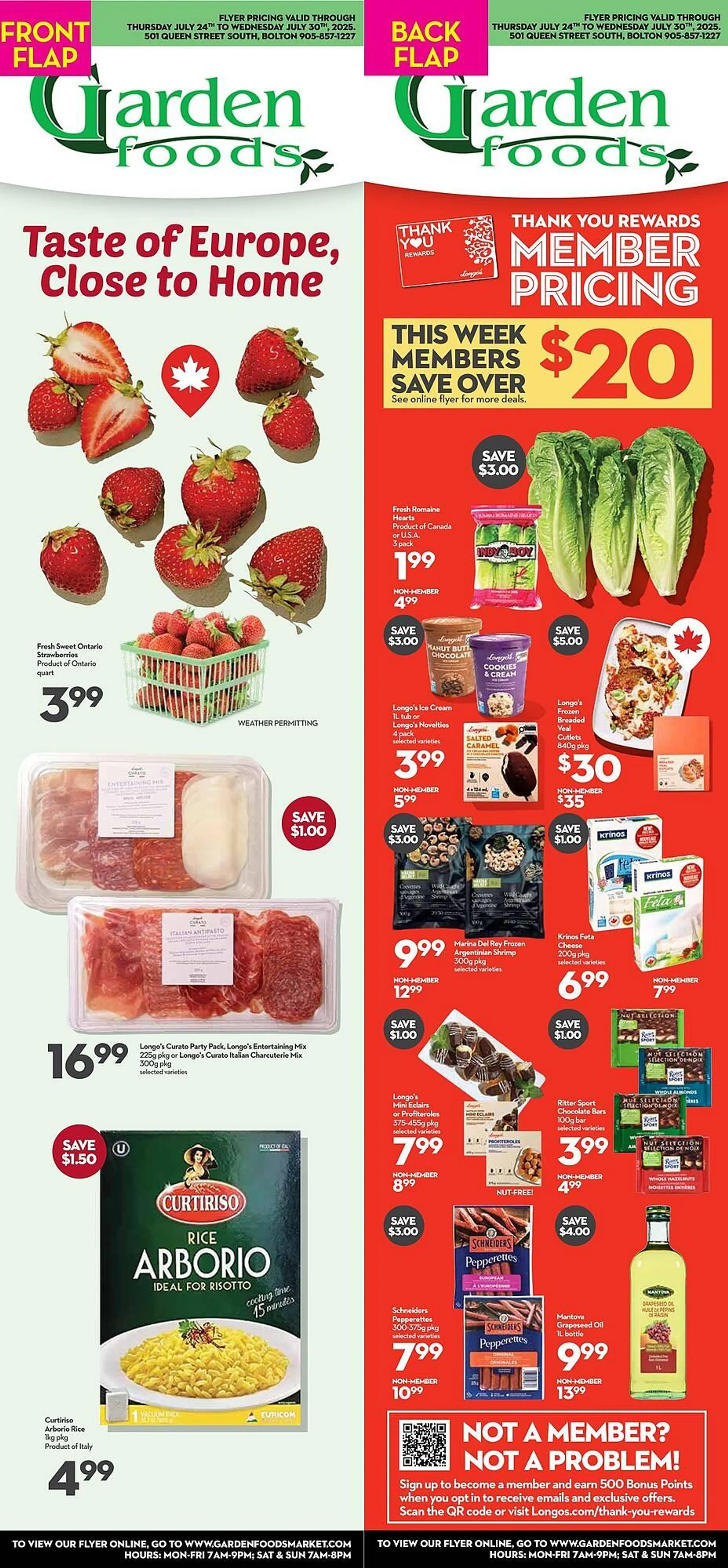 Garden Foods flyer from July 24 to July 30 2025 - flyer page 1
