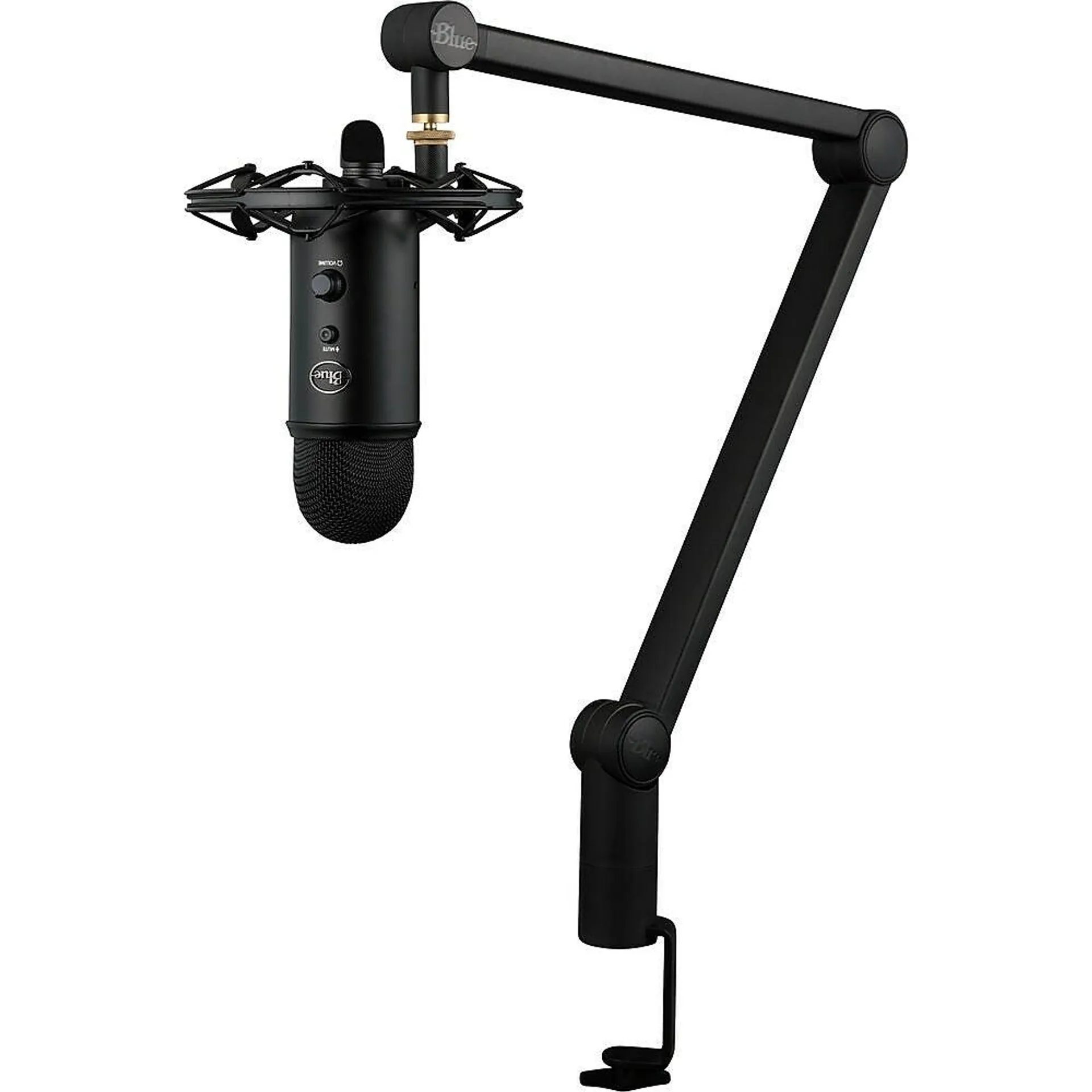 Blue Yeticaster Professional Broadcast Bundle - Black