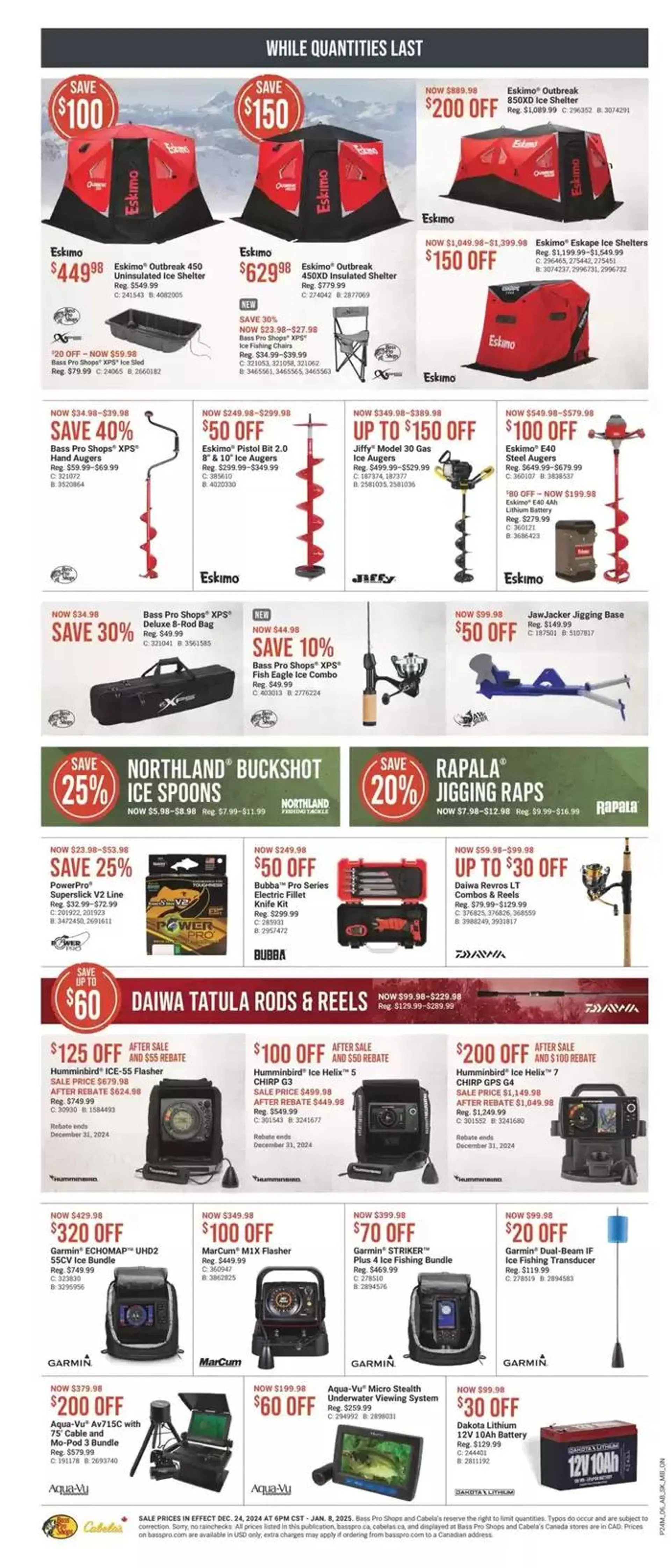 Boxing Week Sale from December 26 to January 8 2025 - flyer page 8