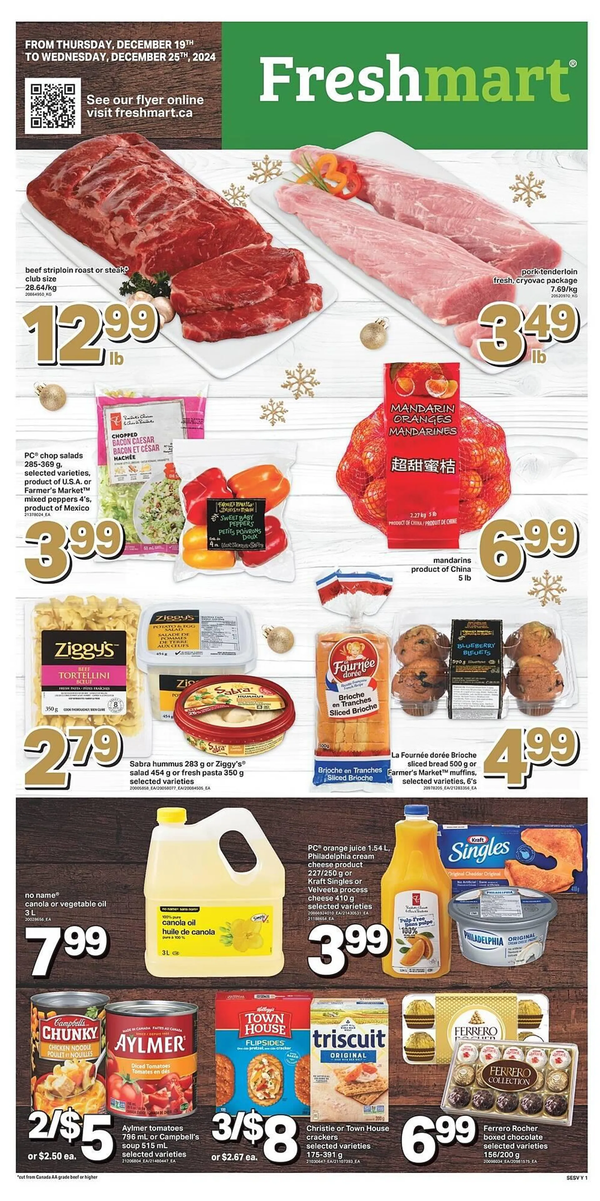 Freshmart flyer from December 18 to December 24 2024 - flyer page 2