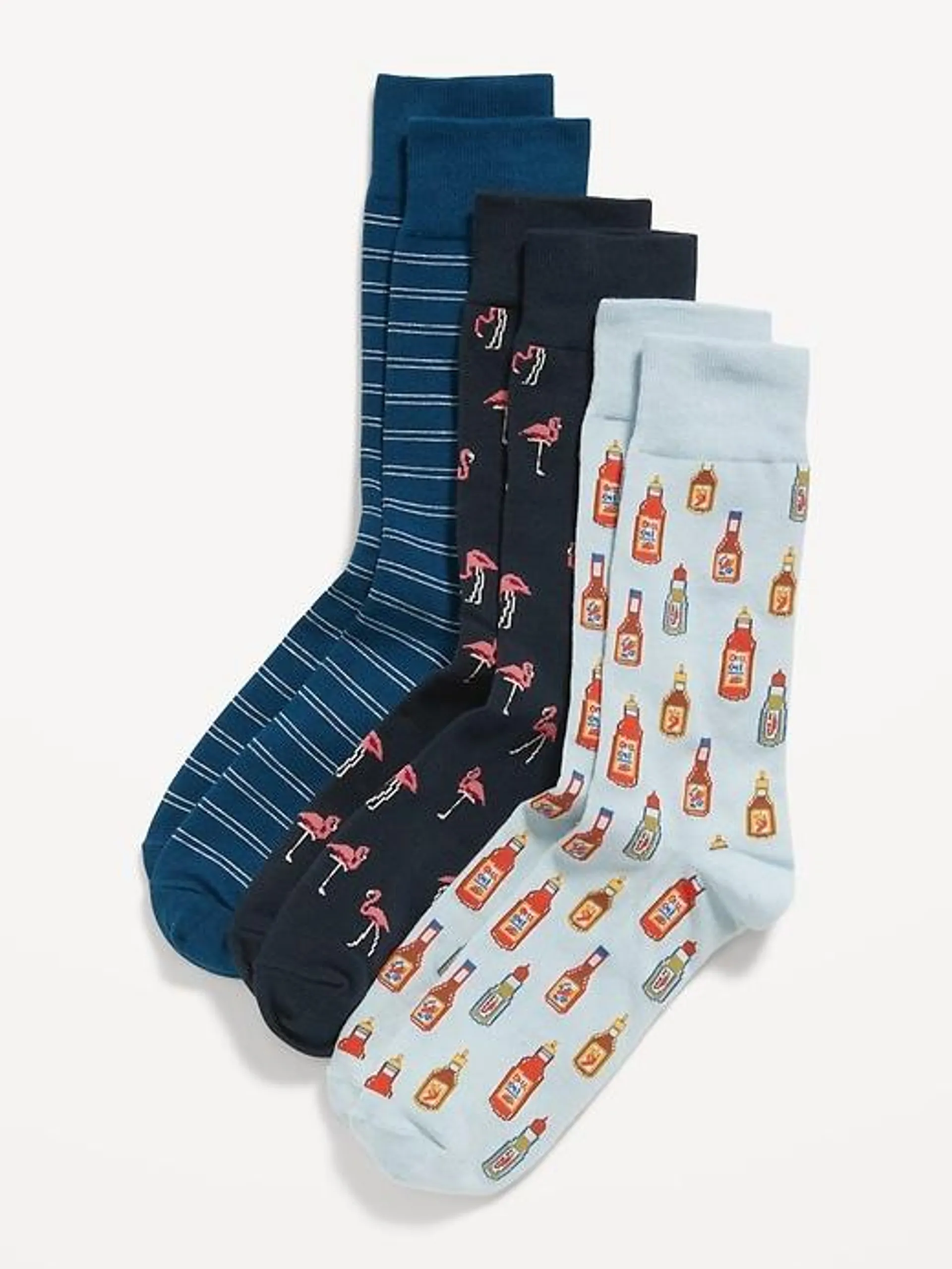 3-Pack Novelty Socks