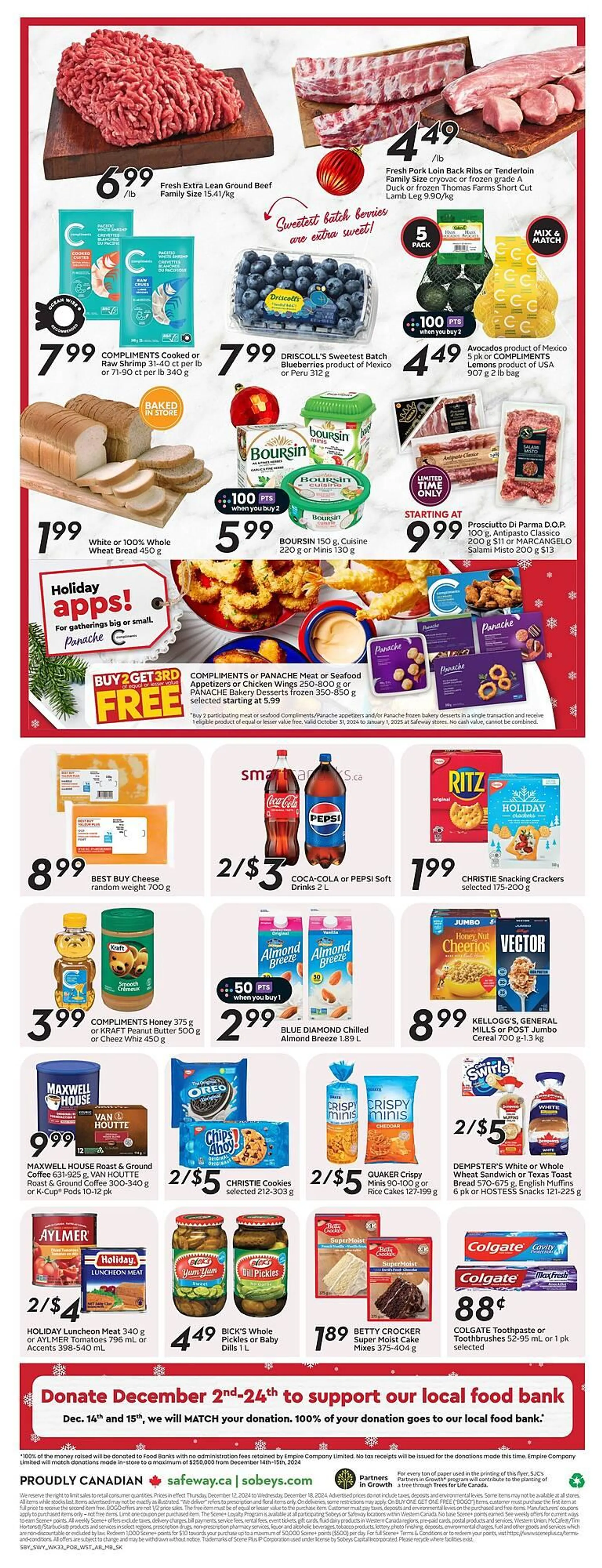 Safeway flyer from December 12 to December 18 2024 - flyer page 3