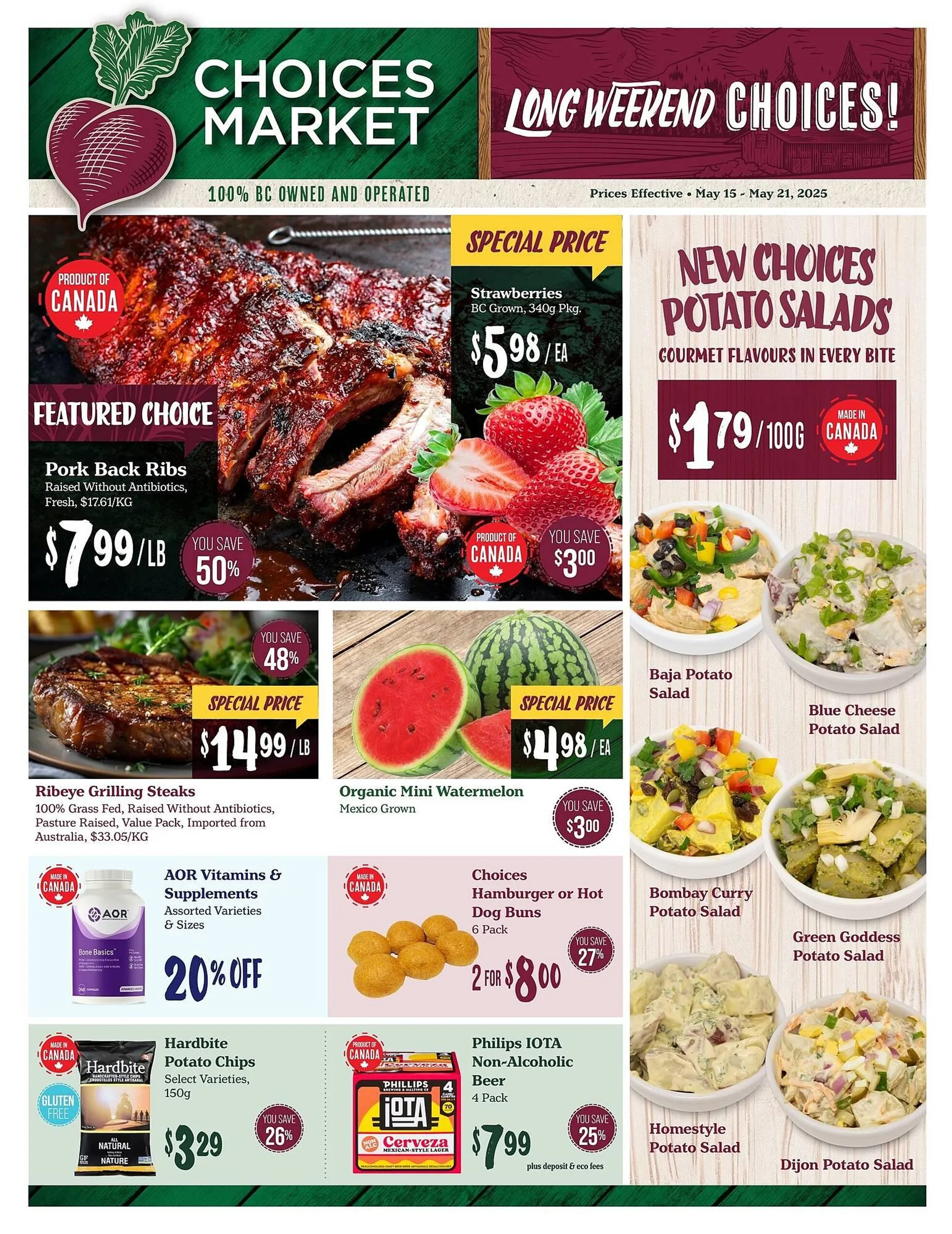 Choices Market flyer - 1
