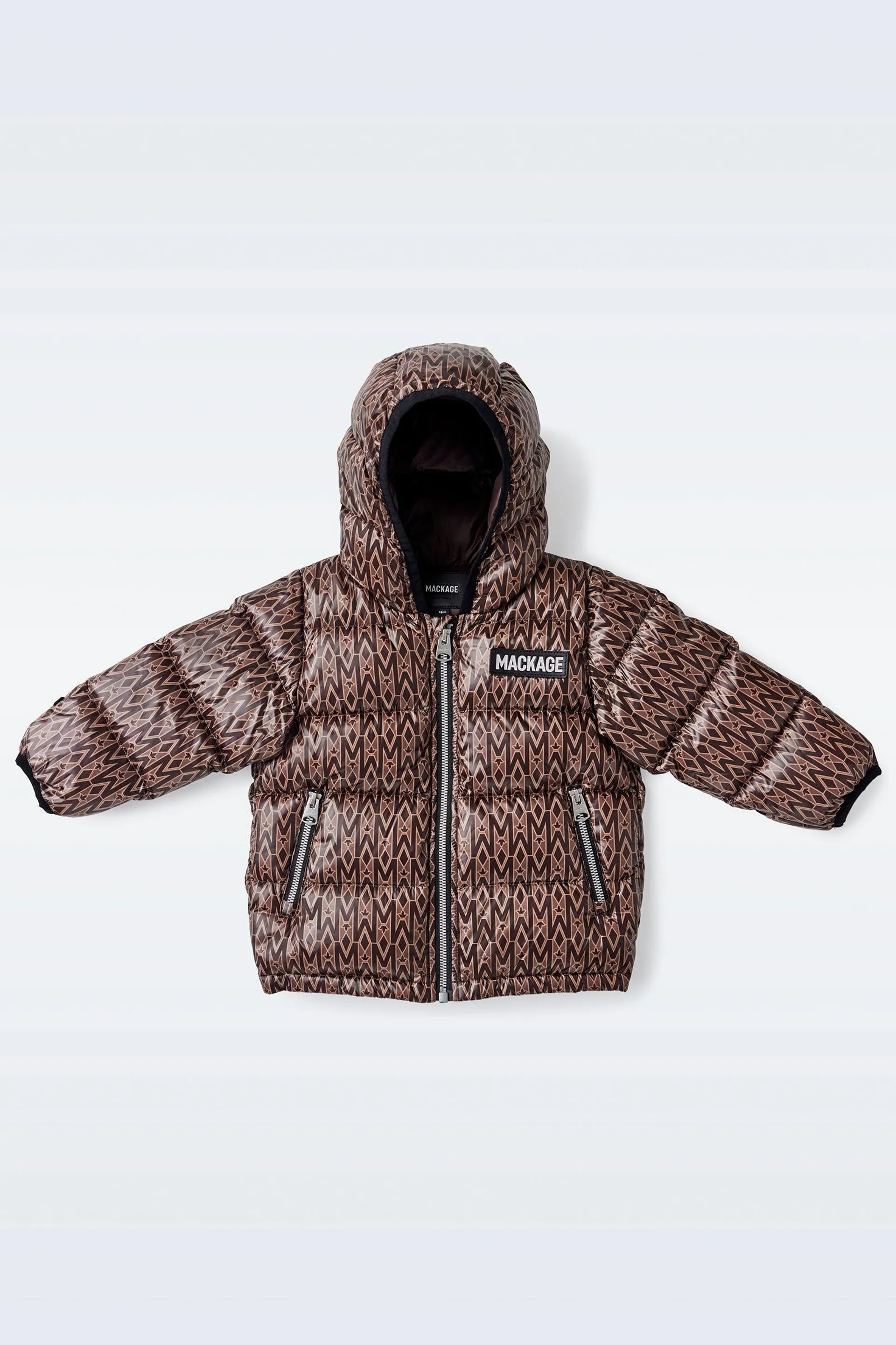 NOKO-MG Recycled down jacket with binded hood for babies (3-24 months)